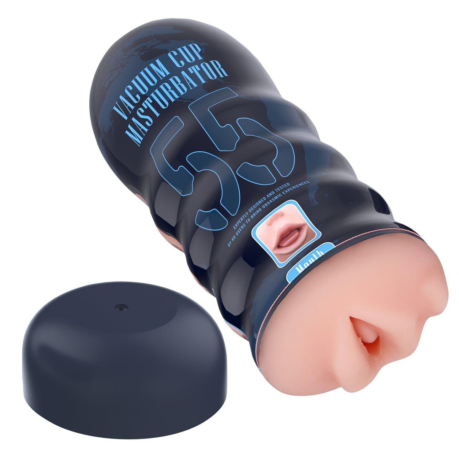 Pretty Love Vacuum Cup “Mouth” (55 Mouth) Masturbatore Uomo Effetto Bocca TPE 18cm in prodotto Erosdom - Palmi, commercioVirtuoso.it