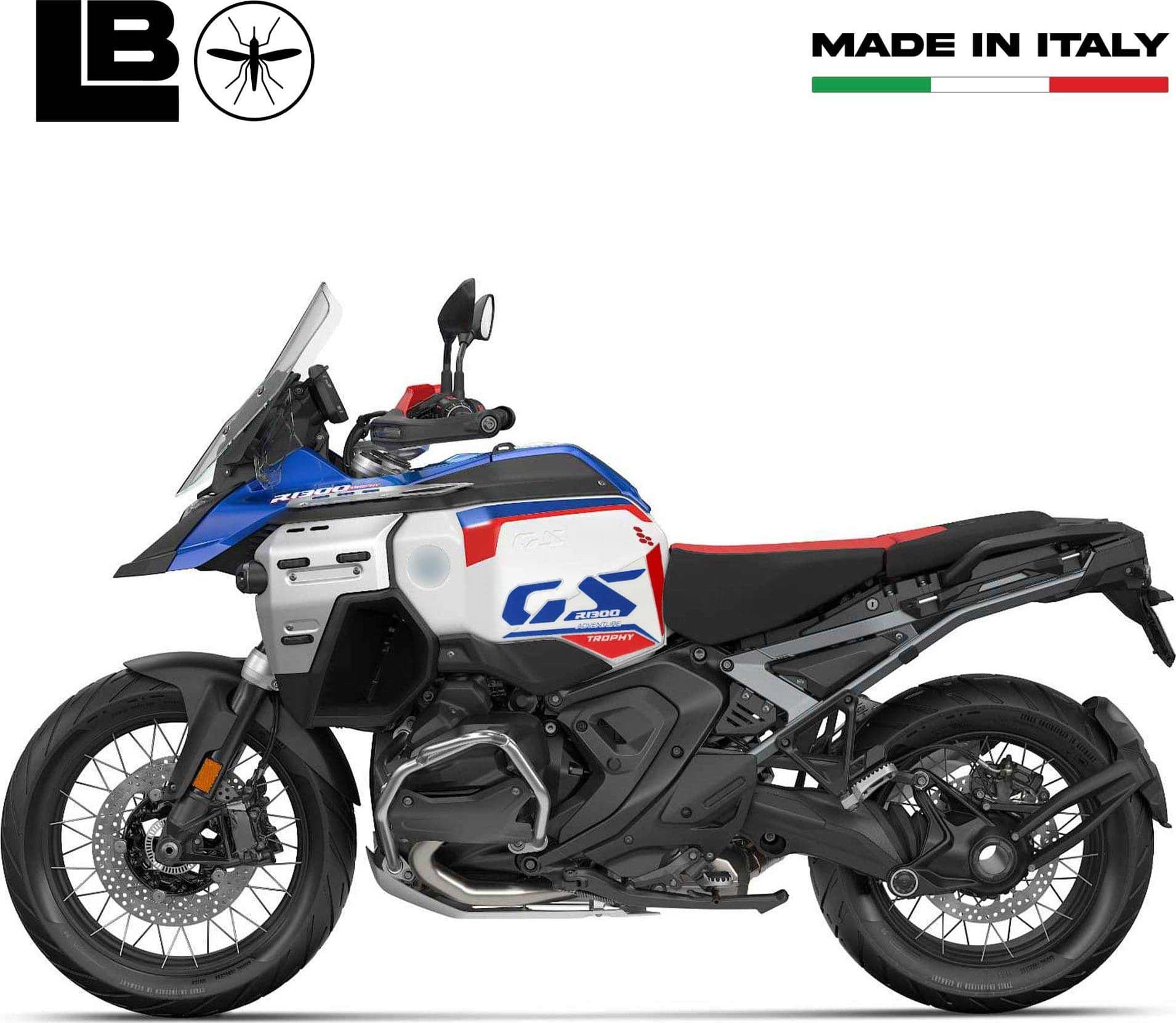 Adesivi Gel 3D Protezioni laterali moto compatibili con BMW R1300 GS Adventure in Decalcomanie adesivi e magneti LabelBike - Bibbiano, commercioVirtuoso.it