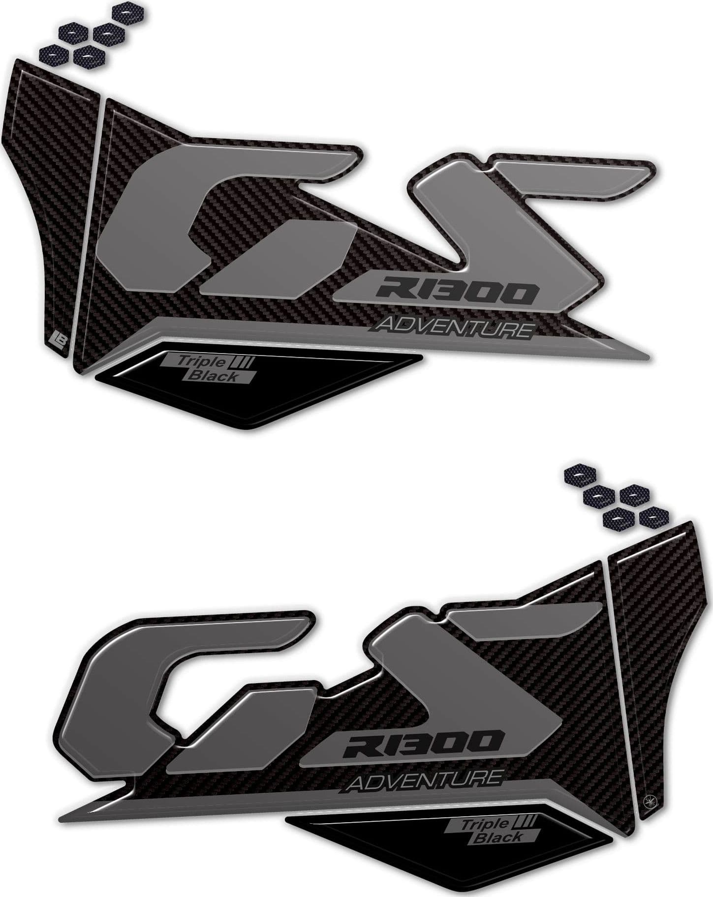 Adesivi Gel 3D Protezioni laterali moto compatibili con BMW R1300 GS Adventure in Decalcomanie adesivi e magneti LabelBike - Bibbiano, commercioVirtuoso.it