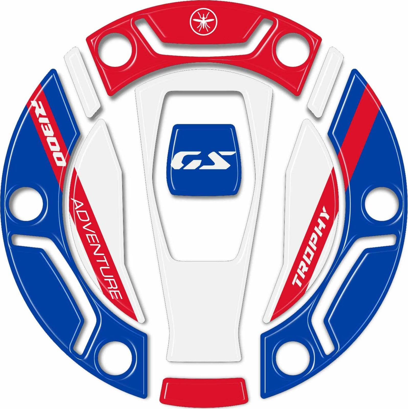 Adesivo 3D Protezione Tappo Keyless compatibile con BMW R 1300 GS Adventure in Decalcomanie adesivi e magneti LabelBike - Bibbiano, commercioVirtuoso.it