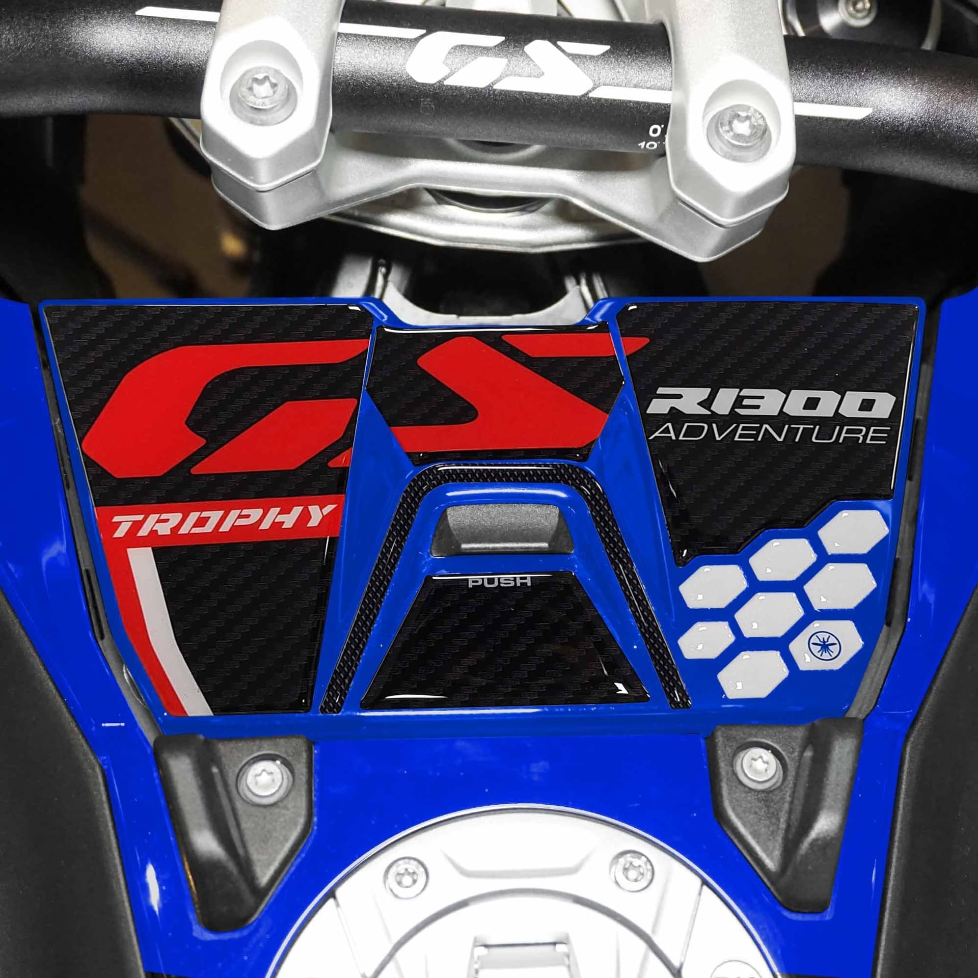 Adesivo 3D Sportellino Serbatoio moto compatibile con BMW R1300GS Adventure in Decalcomanie adesivi e magneti LabelBike - Bibbiano, commercioVirtuoso.it