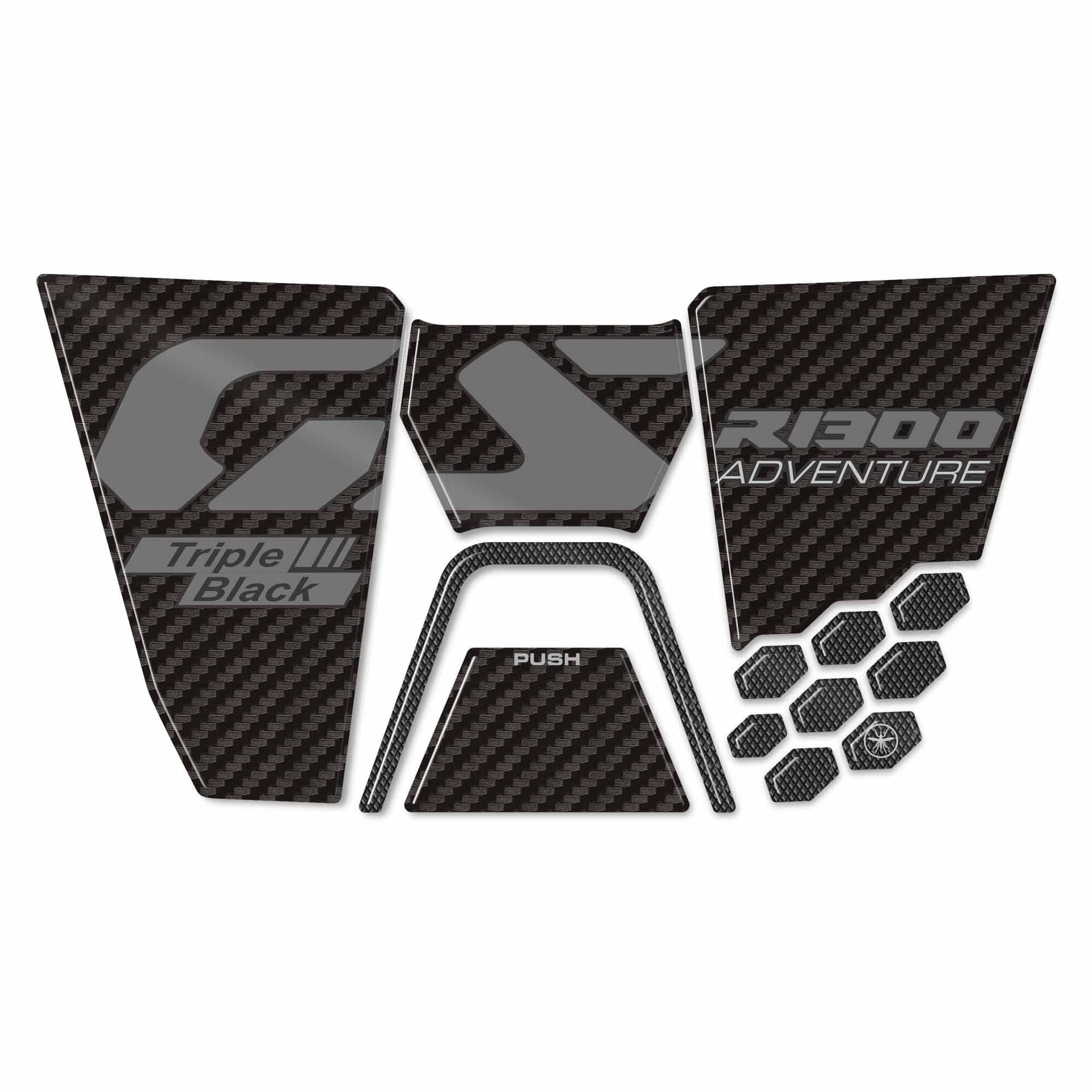 Adesivo 3D Sportellino Serbatoio moto compatibile con BMW R1300GS Adventure in Decalcomanie adesivi e magneti LabelBike - Bibbiano, commercioVirtuoso.it