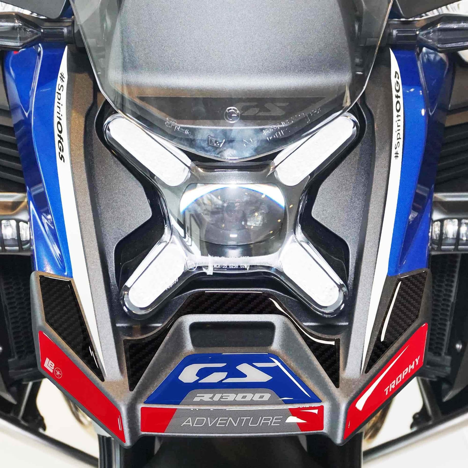 Protezione Becco Frontale moto Adesivo 3D compatibile con BMW R1300GS Adventure in Decalcomanie adesivi e magneti LabelBike - Bibbiano, commercioVirtuoso.it
