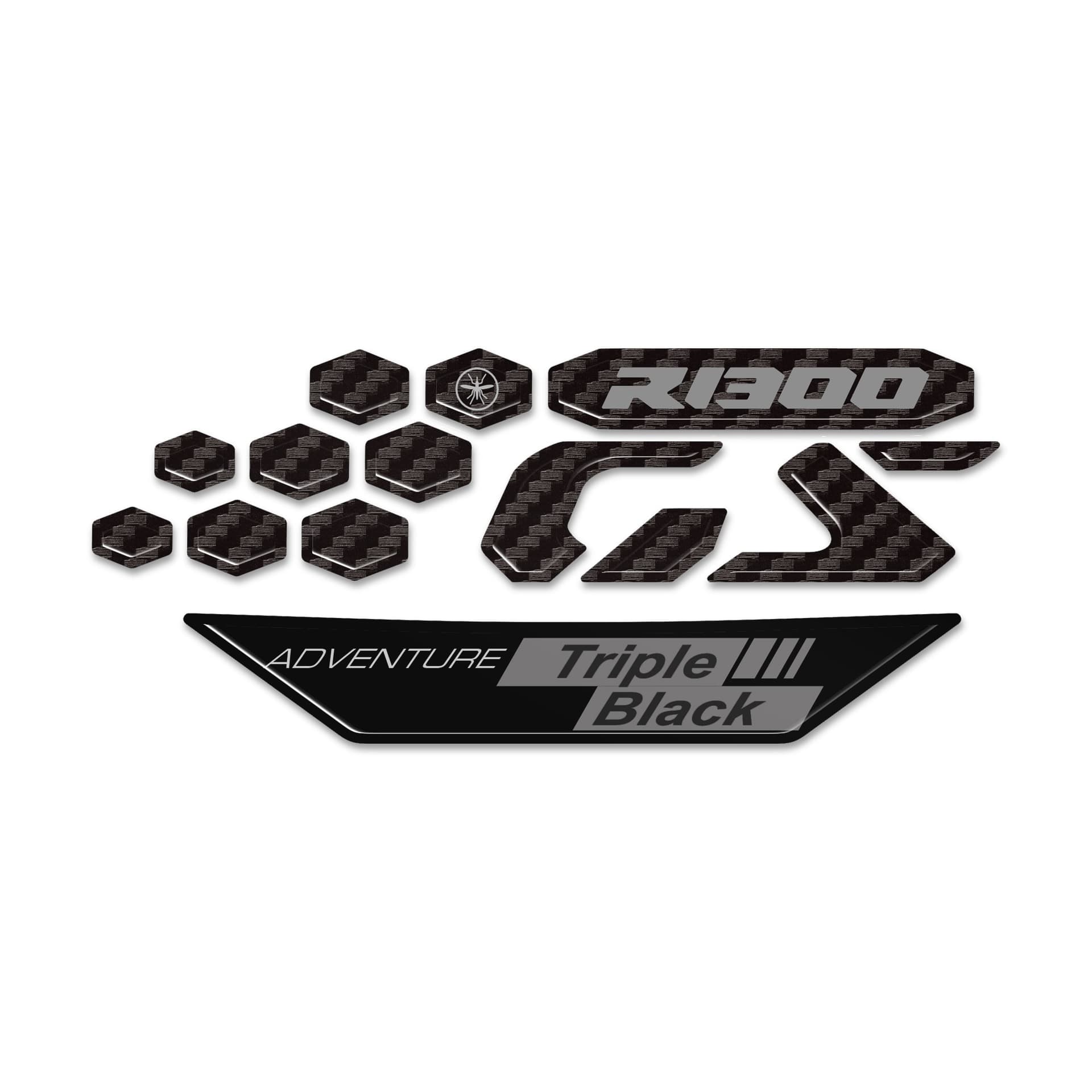 Adesivi 3D Protezioni Frontalino moto compatibili con Bmw R 1300 GS Adventure in Decalcomanie adesivi e magneti LabelBike - Bibbiano, commercioVirtuoso.it