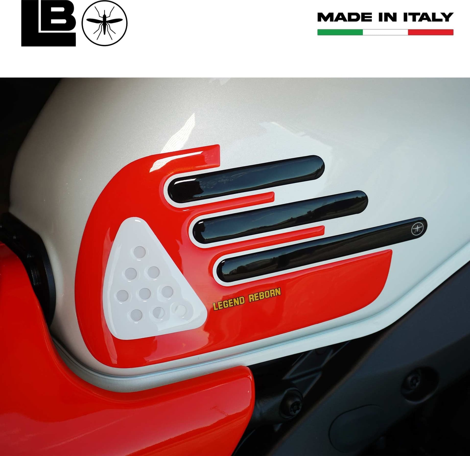 Adesivi 3D Protezioni Laterali Serbatoio moto compatibili con Yamaha XSR900 Red in Paraserbatoio LabelBike - Bibbiano, commercioVirtuoso.it