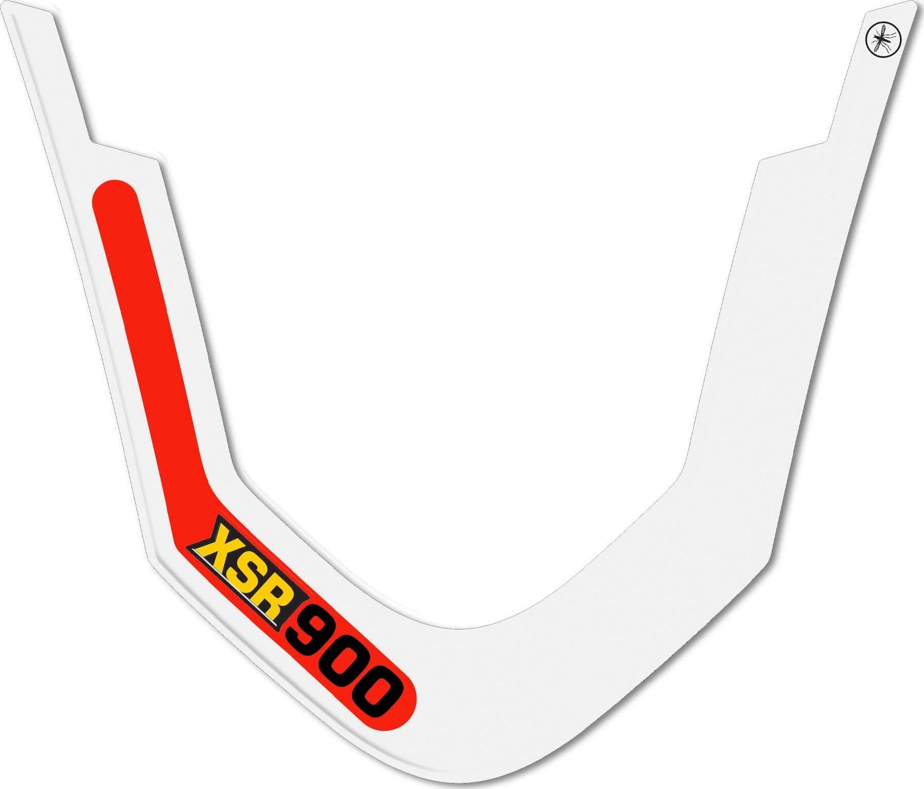 Adesivo 3D Protezione Parafango moto compatibile con Yamaha XSR900 Legend Red in Decalcomanie adesivi e magneti LabelBike - Bibbiano, commercioVirtuoso.it