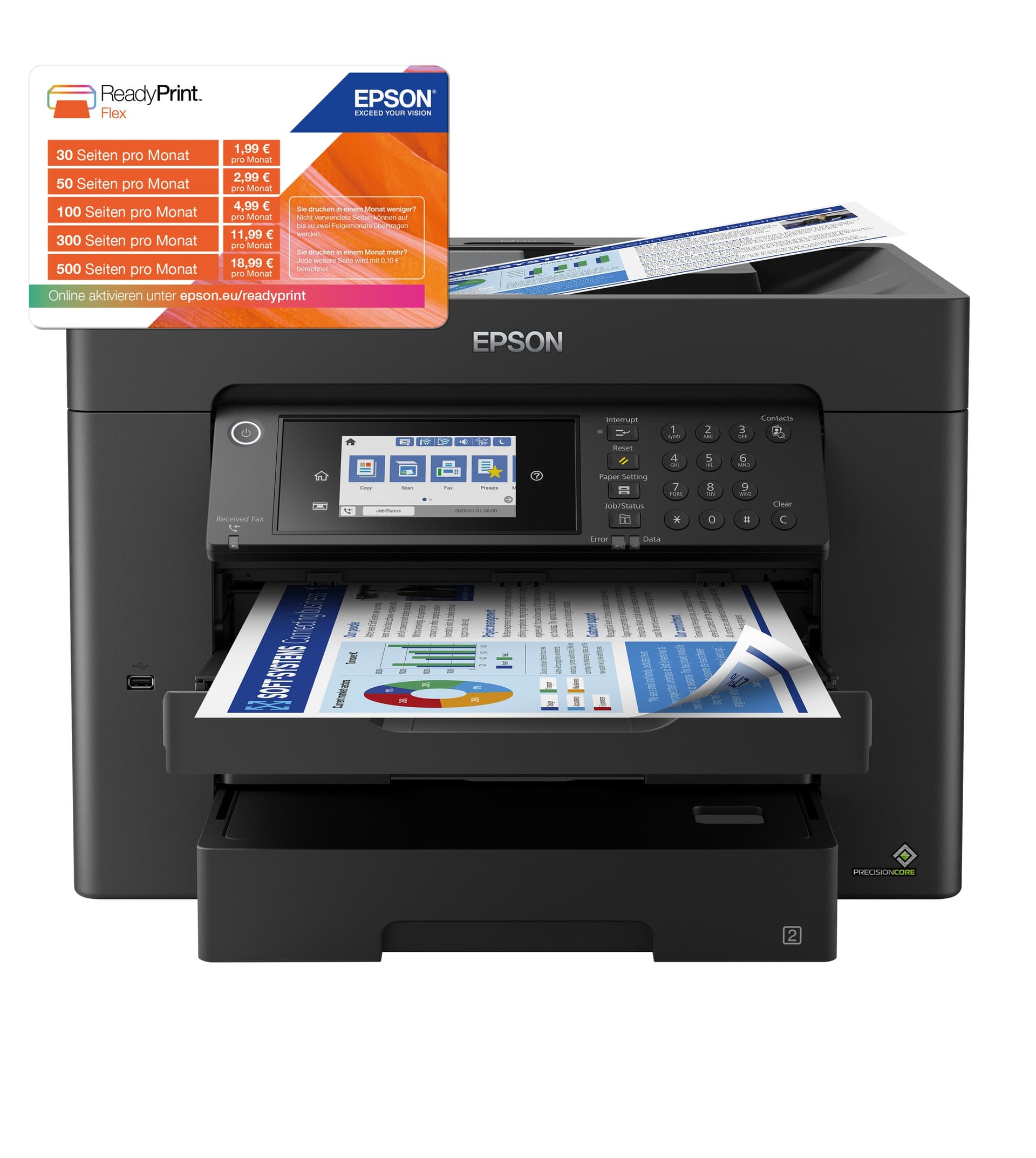 Epson Multifunzione Usata inkjet WF-7840DTWF A3 COLORI 12PPM F/R WIFI - 4 IN 1 in  Innovamy.it - Milano, commercioVirtuoso.it