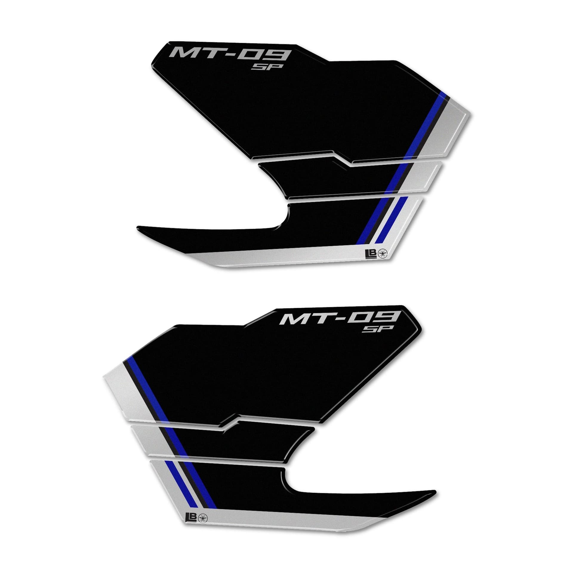 Adesivi 3D Protezioni Laterali moto compatibili con Yamaha MT-09 2024-2025 in Decalcomanie adesivi e magneti LabelBike - Bibbiano, commercioVirtuoso.it
