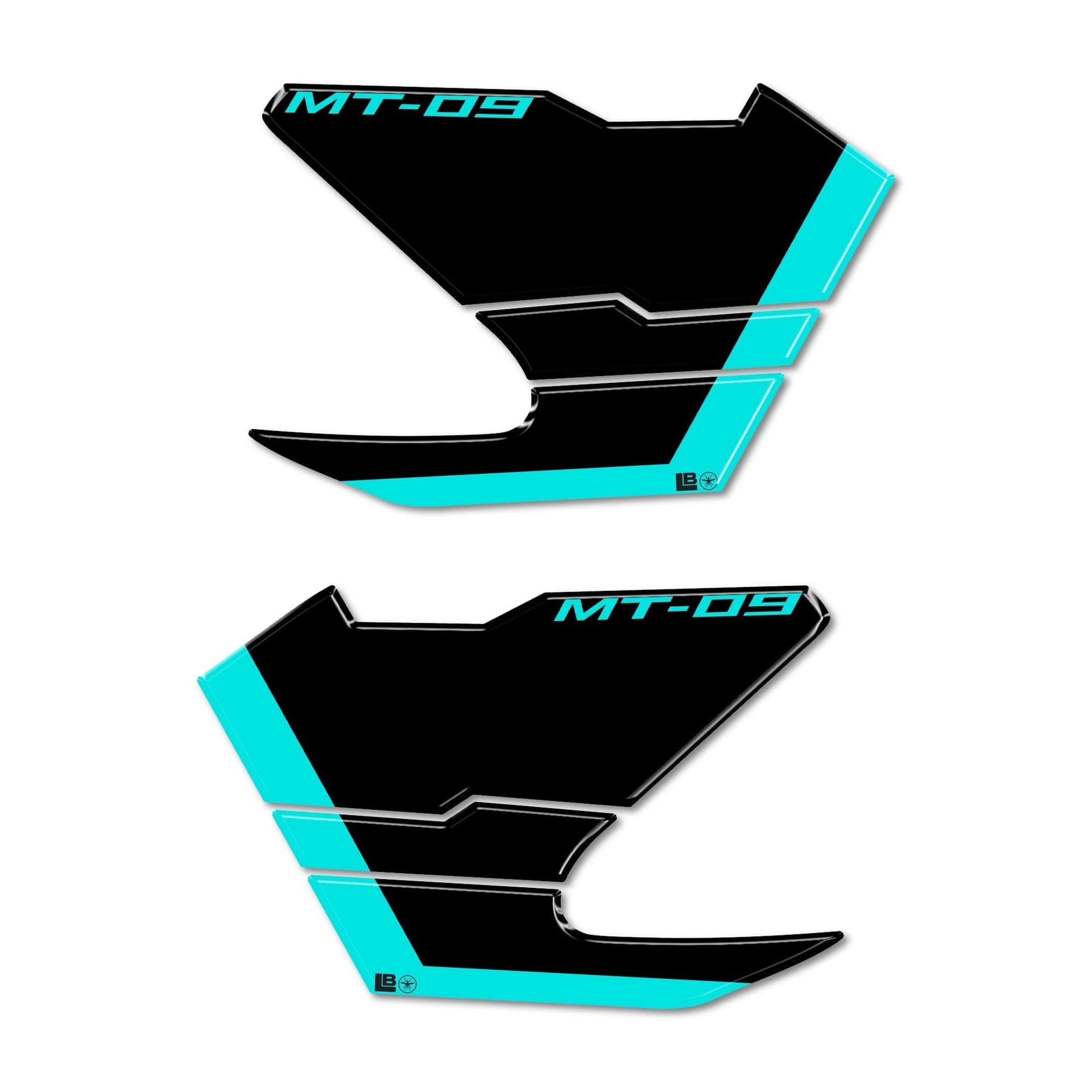 Adesivi 3D Protezioni Laterali moto compatibili con Yamaha MT-09 2024-2025 in Decalcomanie adesivi e magneti LabelBike - Bibbiano, commercioVirtuoso.it