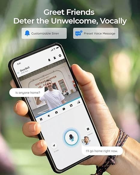 Campanello video Reolink Smart 2K+ Wired PoE Video Doorbell due vie angolo di visione 180° in Video Campanelli Innovamy.it - Milano, commercioVirtuoso.it
