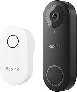 Campanello video Reolink Smart 2K+ Wired PoE Video Doorbell due vie angolo di visione 180° in Video Campanelli Innovamy.it - Milano, commercioVirtuoso.it