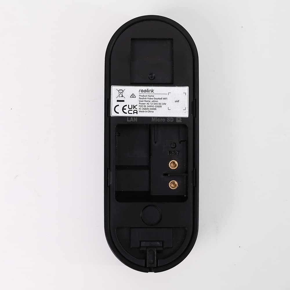 Campanello Video Reolink Reolink Smart 2K+ WiFi Video Doorbell due vie angolo di visione 180° in Video Campanelli Innovamy.it - Milano, commercioVirtuoso.it
