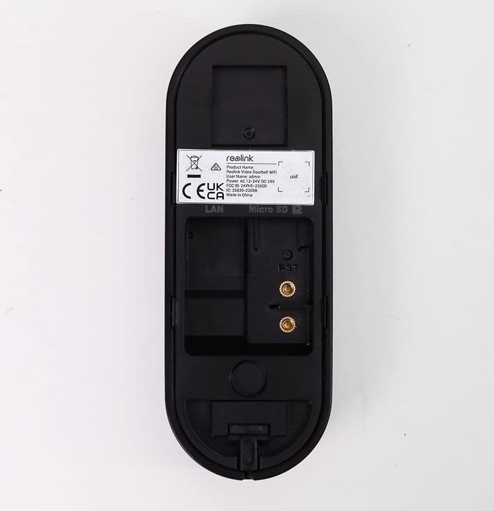 Campanello video Reolink Smart 2K Dual-Band Wi-Fi Battery Doorbell with 1:1 Head-to-Toe View in Video Campanelli Innovamy.it - Milano, commercioVirtuoso.it
