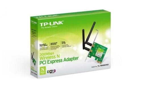 Scheda WiFi TP-LINK 300Mbps Wireless N PCI Express Adapter, Atheros, 2T2R, 2.4GHz, 802.11n/g/b in Schede di rete Innovamy.it - Milano, commercioVirtuoso.it