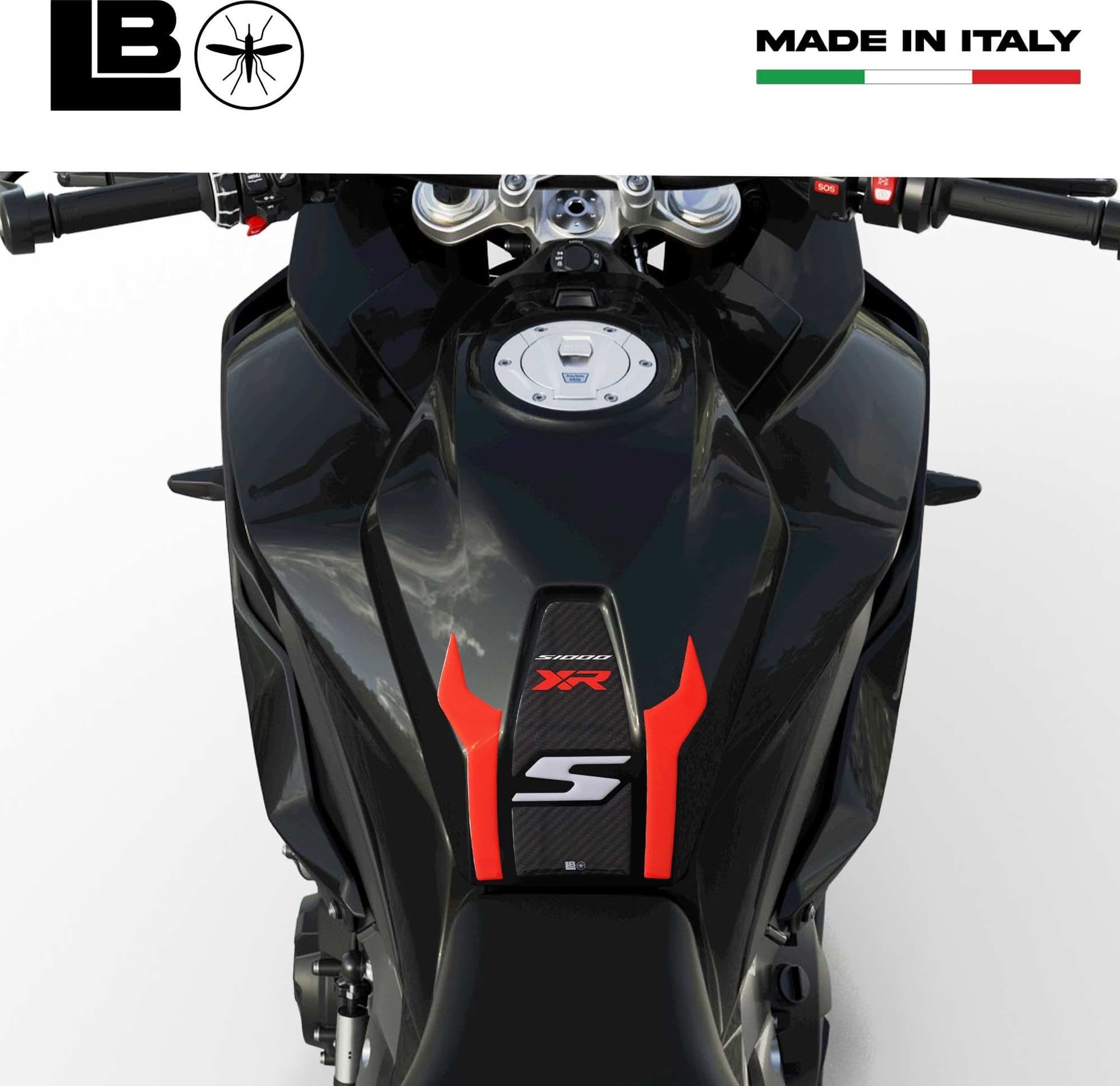 Paraserbatoio Adesivo 3D Protezione moto compatibile con BMW S 1000 XR 2022-25 in Paraserbatoio LabelBike - Bibbiano, commercioVirtuoso.it