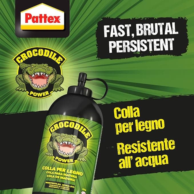 PATTEX - CROCODILE COLLA VINILICA 1 IDRORE in Super colla Stockdoc - Terni, commercioVirtuoso.it