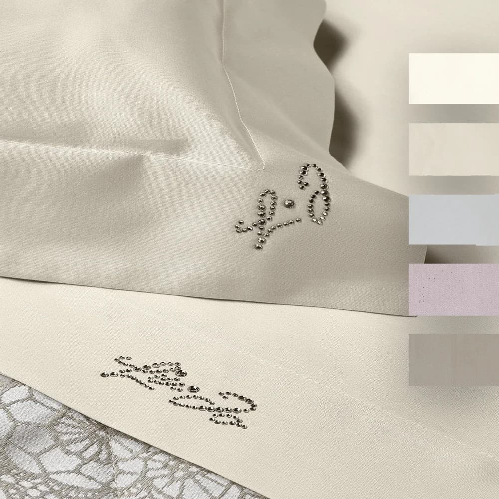 Lenzuola Basico - Liu Jo Matrimoniali 100% Cotone Rasatello Art. Basico - Eleganza e Comfort in Set di lenzuola e federe Anastasi - Marsala, commercioVirtuoso.it