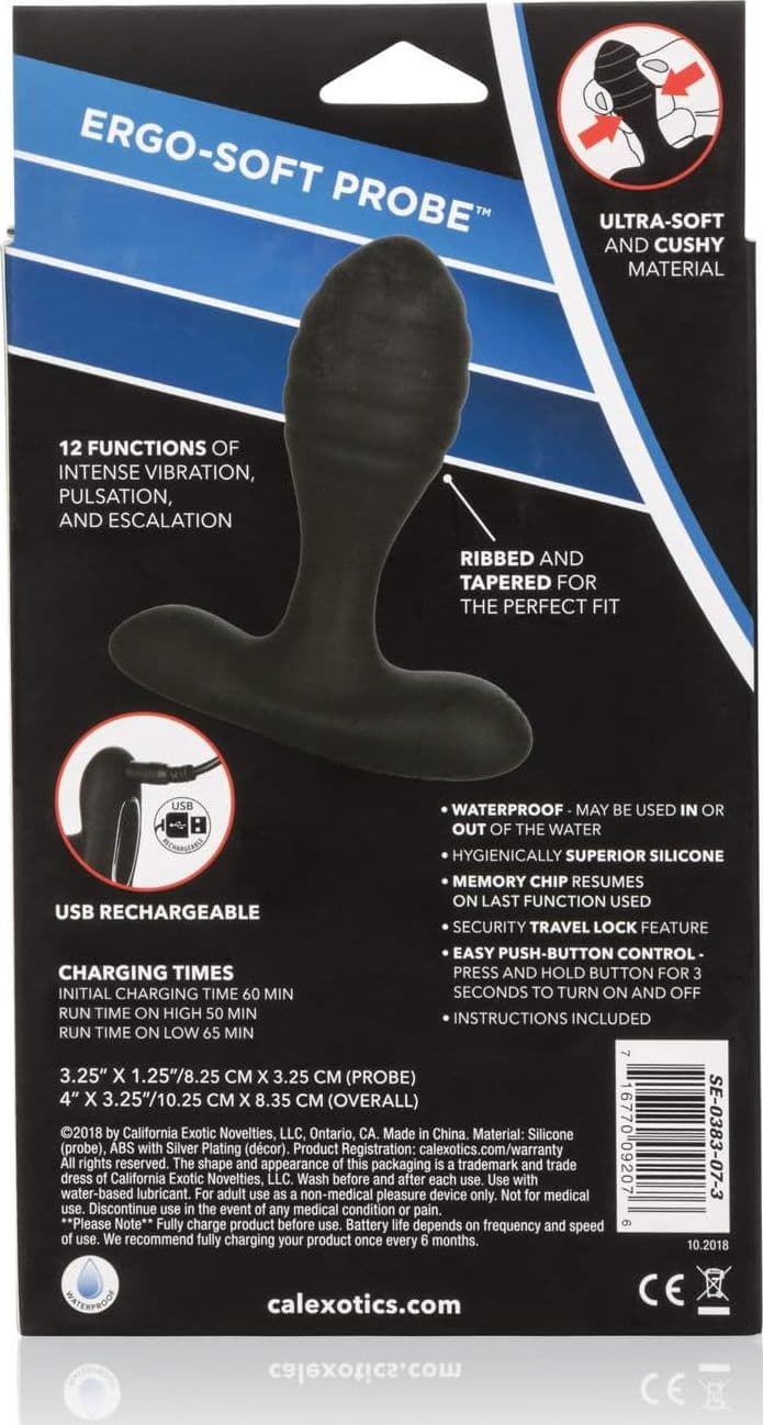 Plug anale Ultra morbido 12 funzioni silicone USB IPX7 menory cheap stimolatore in prodotto Erosdom - Palmi, commercioVirtuoso.it