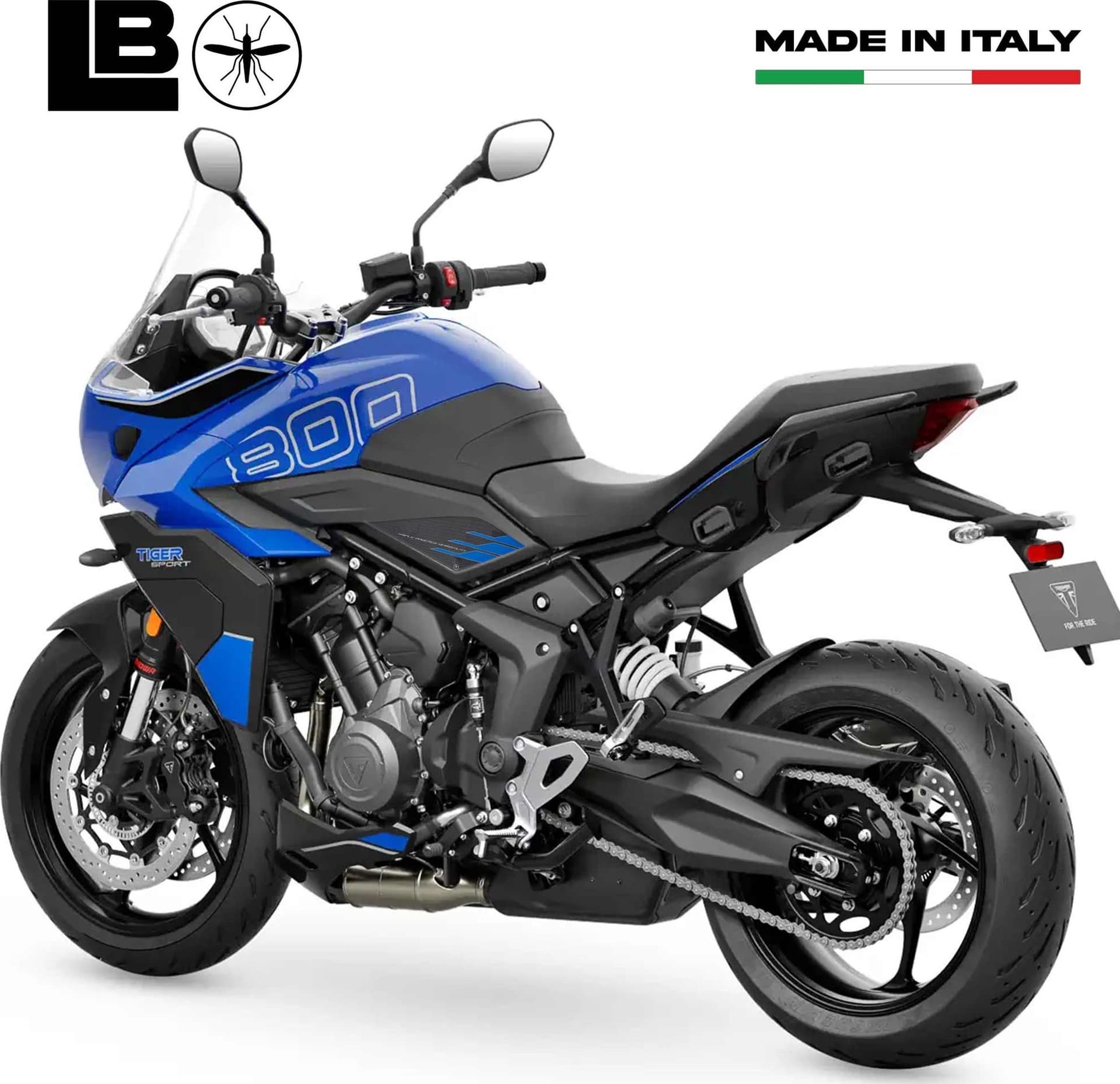 Adesivi 3D Protezioni laterali compatibili con Triumph Tiger 800 Sport 2025 in Decalcomanie adesivi e magneti LabelBike - Bibbiano, commercioVirtuoso.it