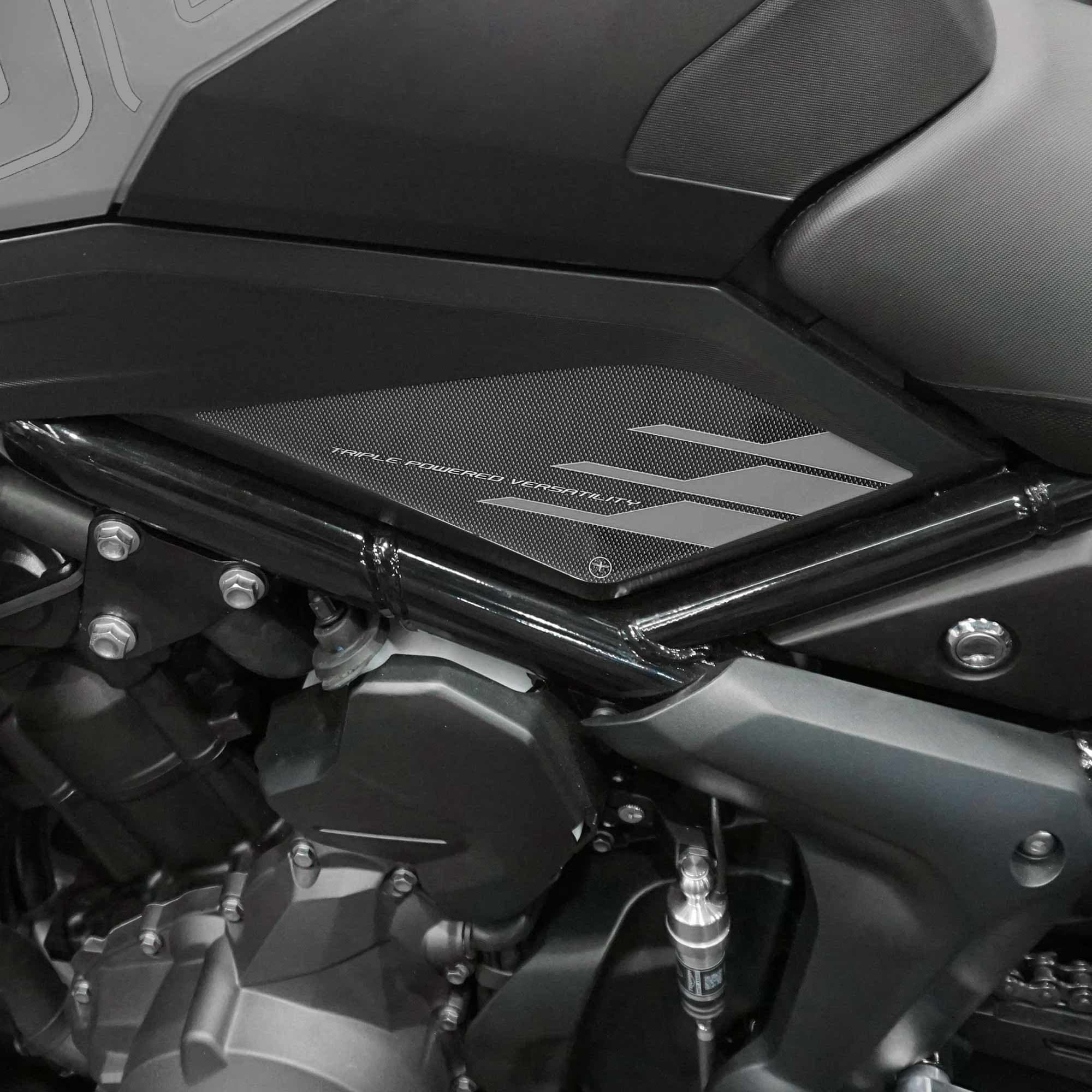 Adesivi 3D Protezioni laterali compatibili con Triumph Tiger 800 Sport 2025 in Decalcomanie adesivi e magneti LabelBike - Bibbiano, commercioVirtuoso.it