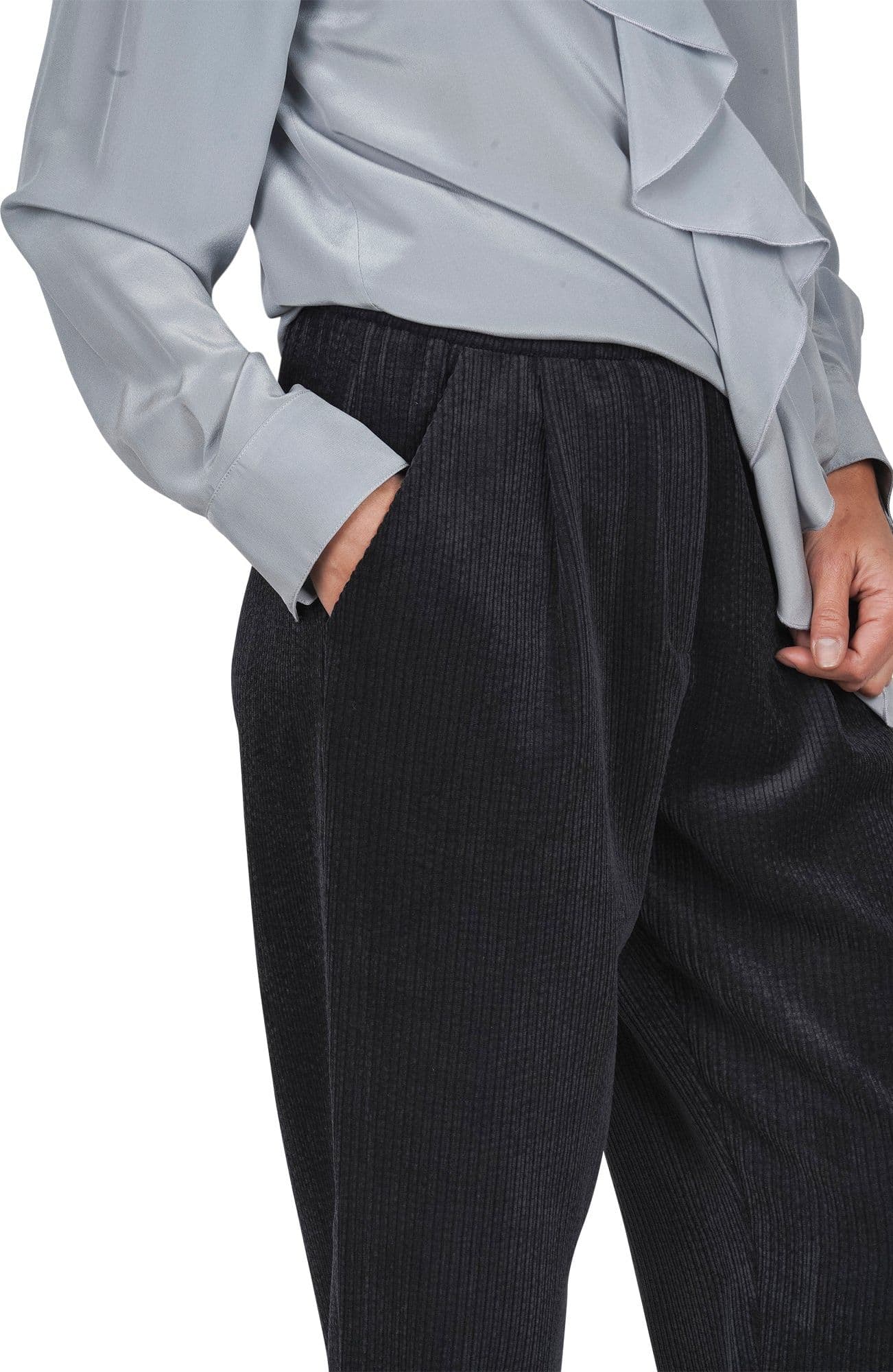 8PM 8pm - Pantalone - 460220 - Nero da donna in Pantaloni Drestige - Casamassima, commercioVirtuoso.it