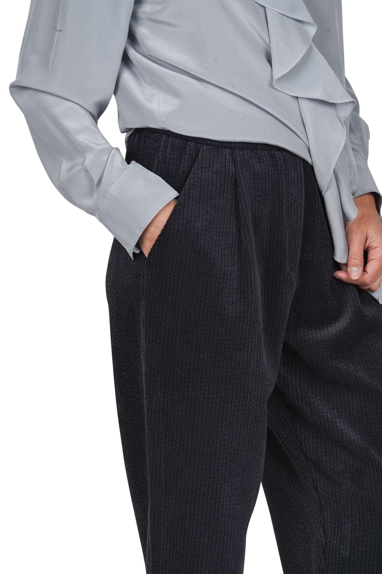 8PM 8pm - Pantalone - 460220 - Nero da donna in Pantaloni Drestige - Casamassima, commercioVirtuoso.it