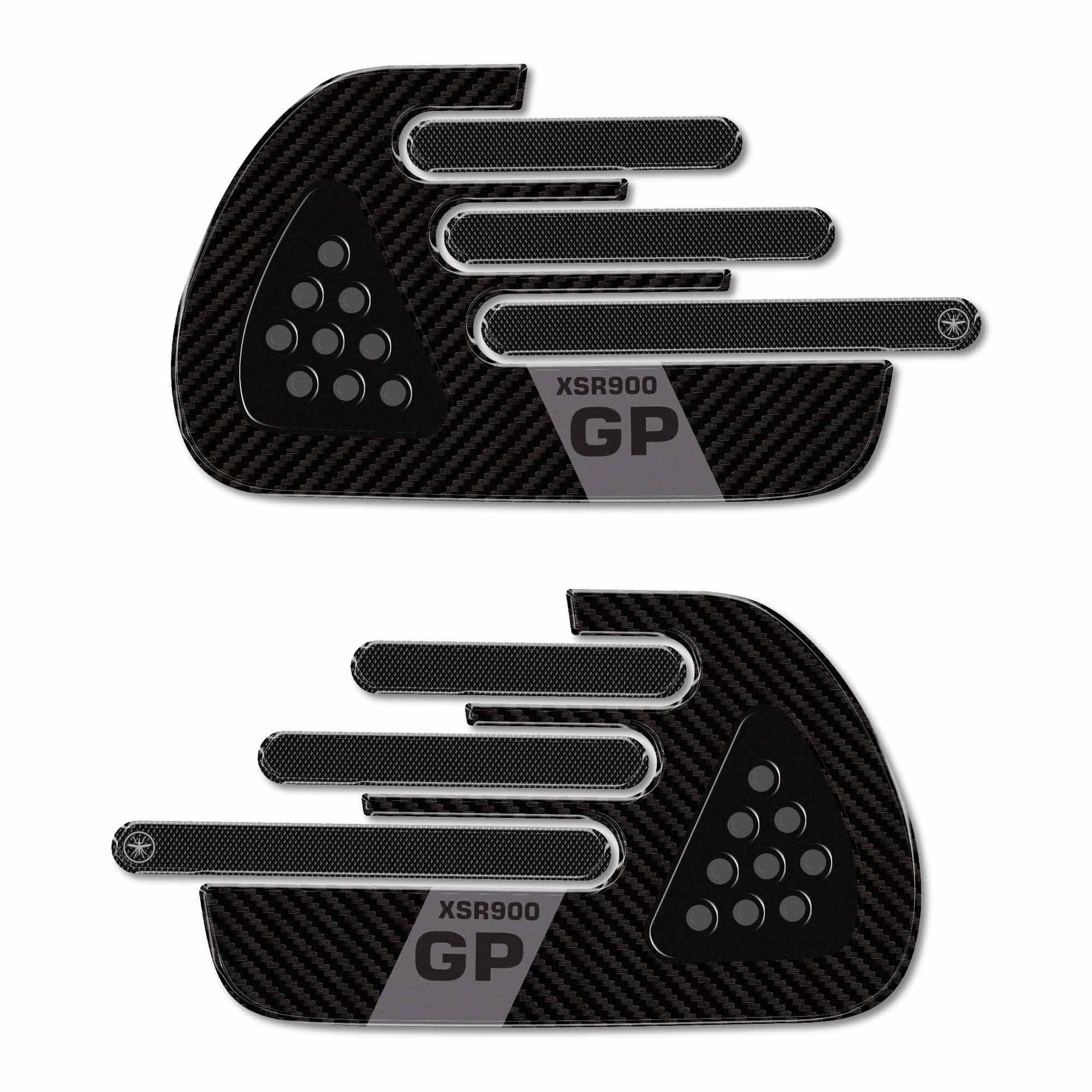Adesivi 3D Protezioni Laterali Serbatoio compatibili con Yamaha XSR900 GP 2025 in Paraserbatoio LabelBike - Bibbiano, commercioVirtuoso.it