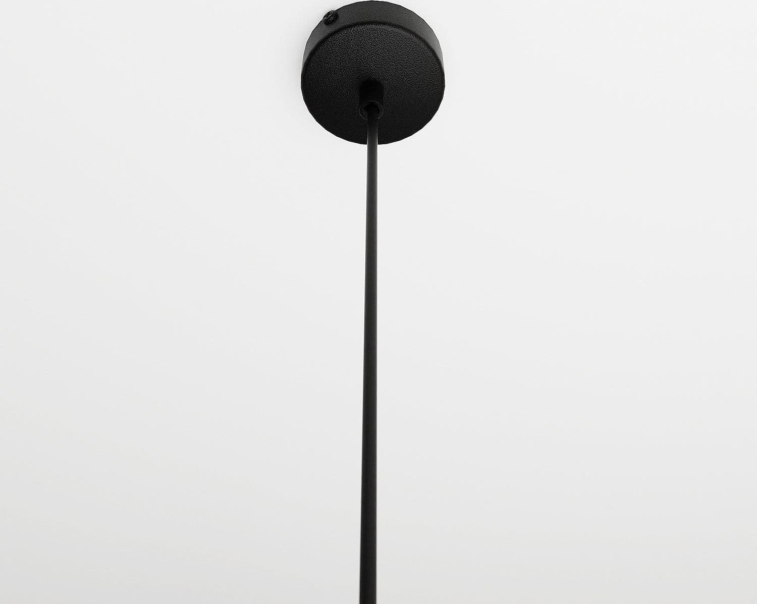 Sospensione Moderna 1 Luce Cosmo In Acciaio Nero E Sfera In Vetro Fumè in Lampade a sospensione LuceArt - Montecorvino Pugliano, commercioVirtuoso.it