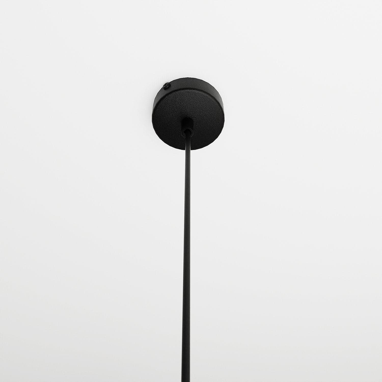 Sospensione Moderna 1 Luce Cosmo In Acciaio Nero E Sfera In Vetro Fumè in Lampade a sospensione LuceArt - Montecorvino Pugliano, commercioVirtuoso.it