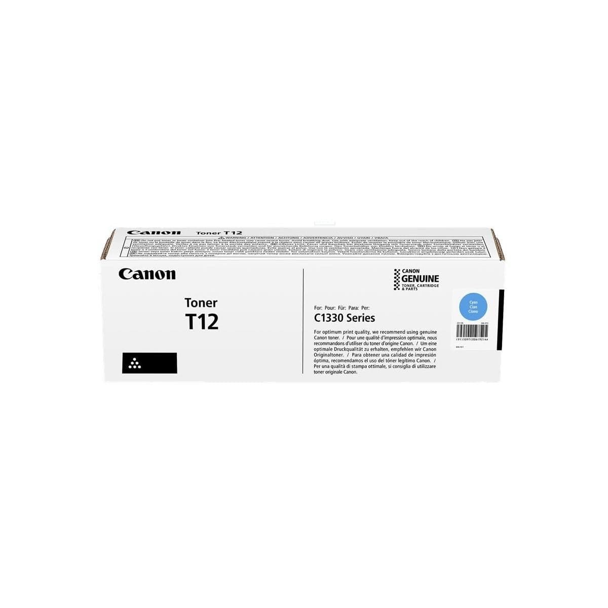 Toner Ciano Originale Canon T12 C per ImageForce c1333i/if da 5.300 pagine A4 in  Innovamy.it - Milano, commercioVirtuoso.it