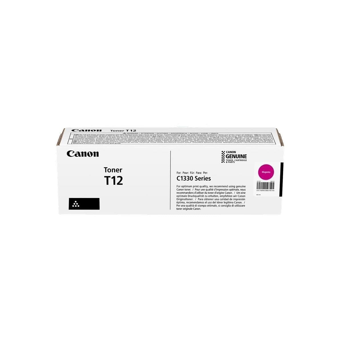 Toner Magenta Originale Canon T12 M per ImageForce c1333i/if da 5.300 pagine A4 in prodotto Innovamy.it - Milano, commercioVirtuoso.it
