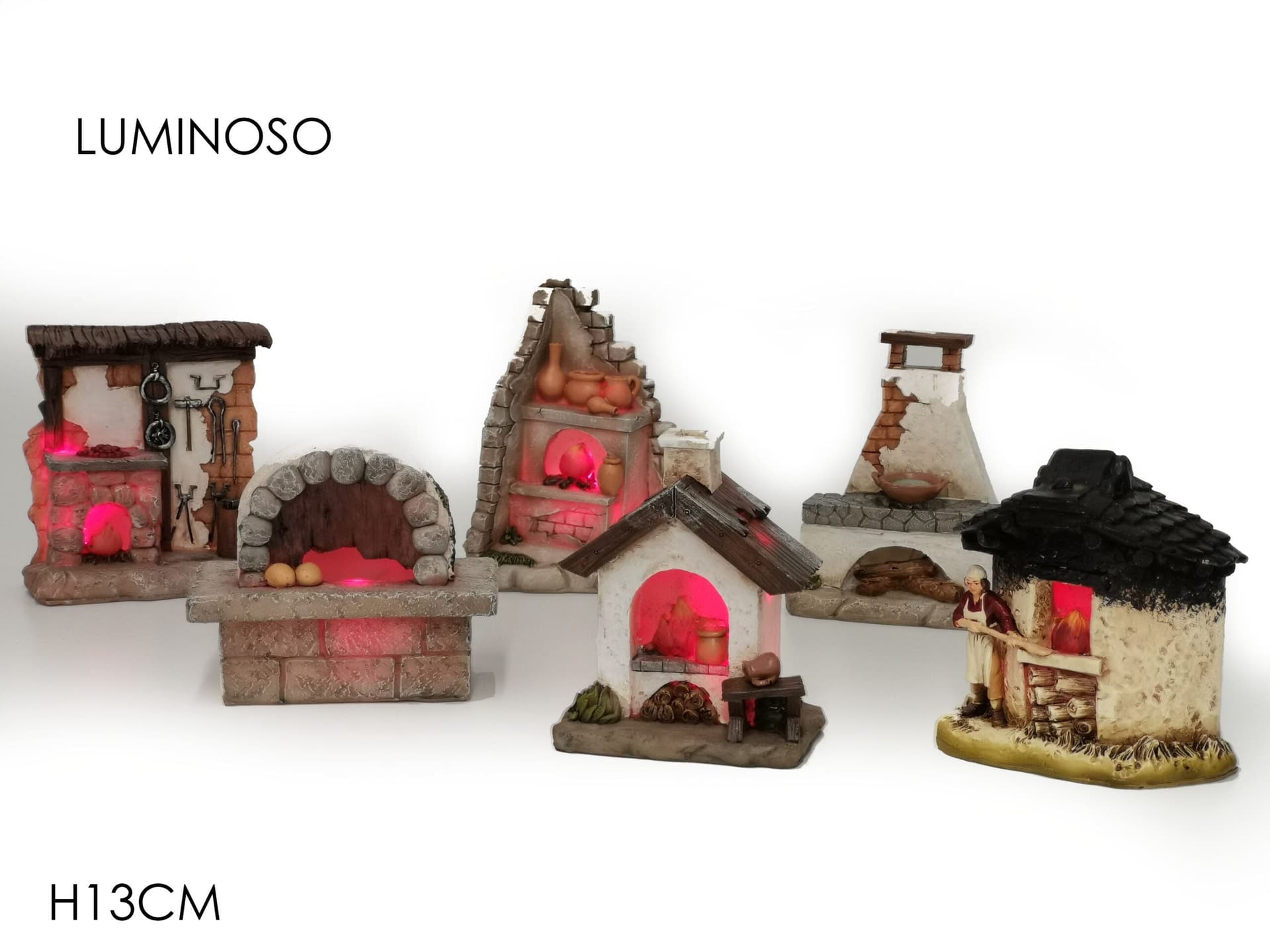 Ambientazione Presepe con Luce