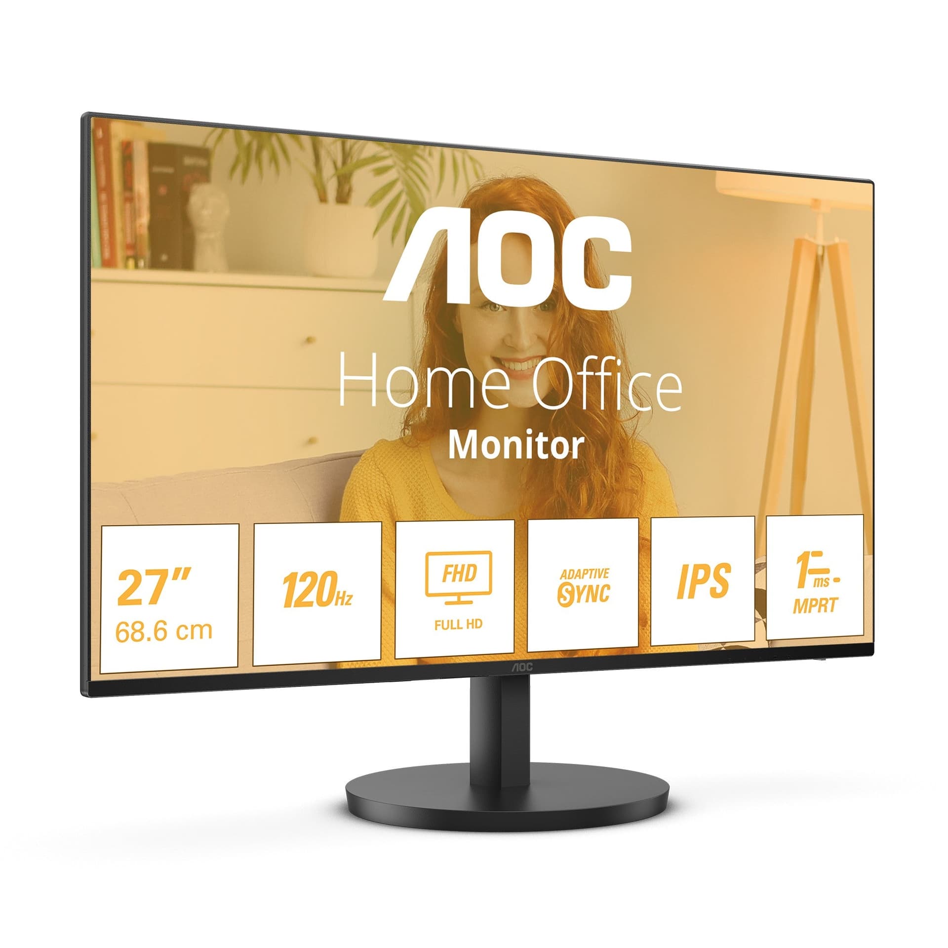 AOC MONITOR 27" LED IPS MULTIMEDIALE 16:9 4MS 250CDM FHD VGA / HDMI in  Innovamy.it - Milano, commercioVirtuoso.it
