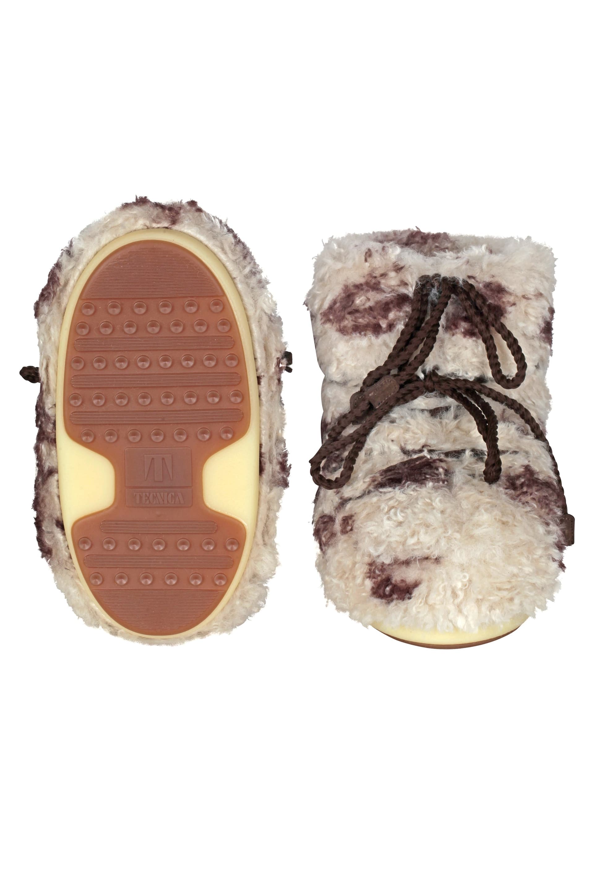 MOON BOOT Moon Boot - Stivali - 460504 - Panna/Cioccolato da donna in Stivali Drestige - Casamassima, commercioVirtuoso.it