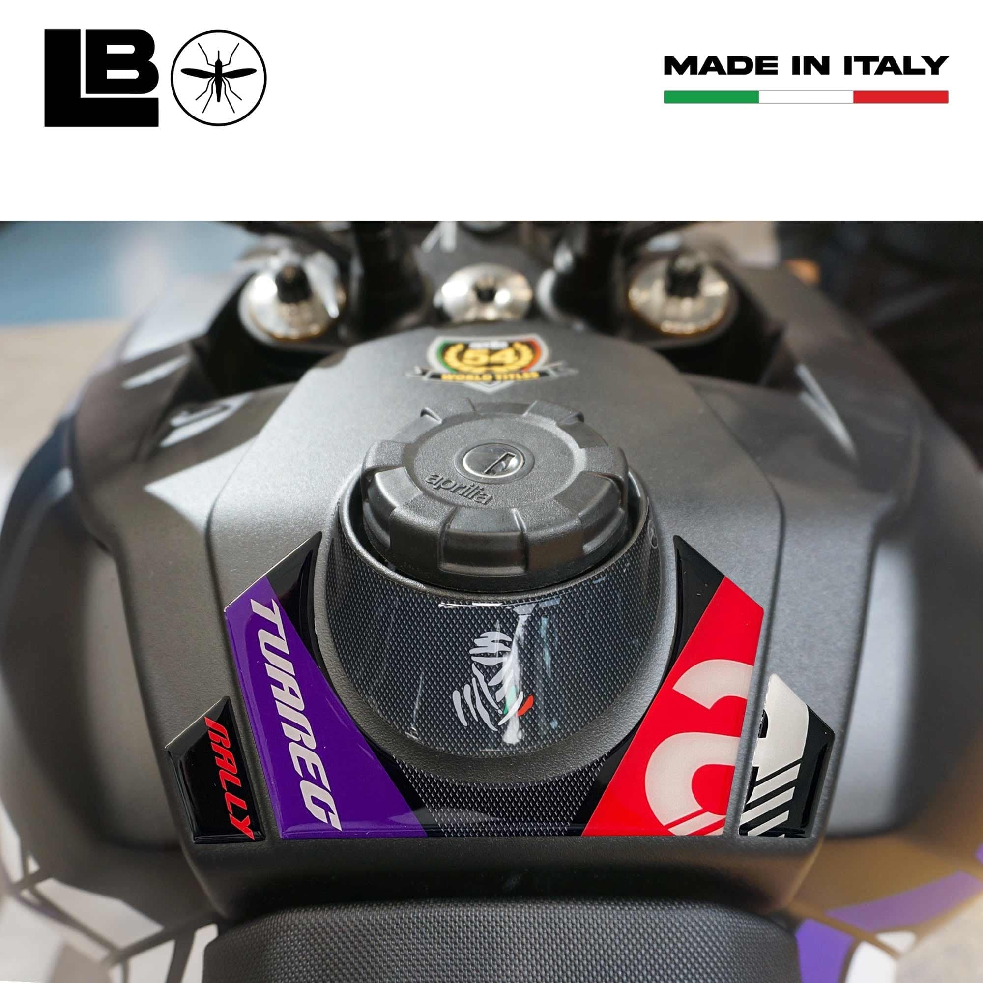 Adesivo Paraserbatoio protezione moto compatibile con Aprilia Tuareg Rally 660 in Paraserbatoio LabelBike - Bibbiano, commercioVirtuoso.it