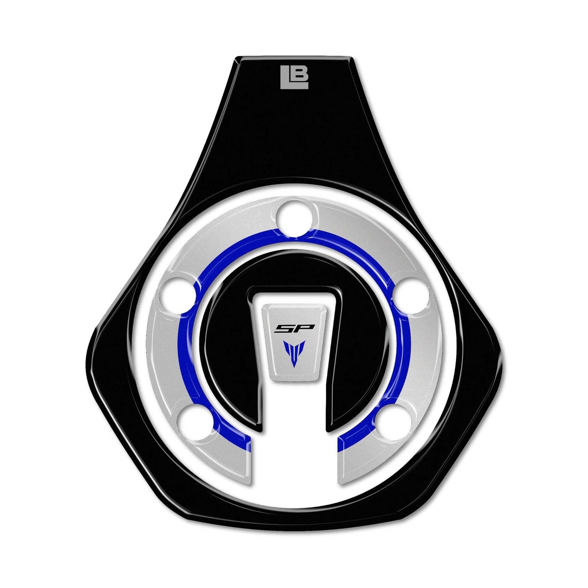 Adesivo 3D Protezione Tappo Keyless compatibile con Yamaha MT-09 2024-2025 in Decalcomanie adesivi e magneti LabelBike - Bibbiano, commercioVirtuoso.it