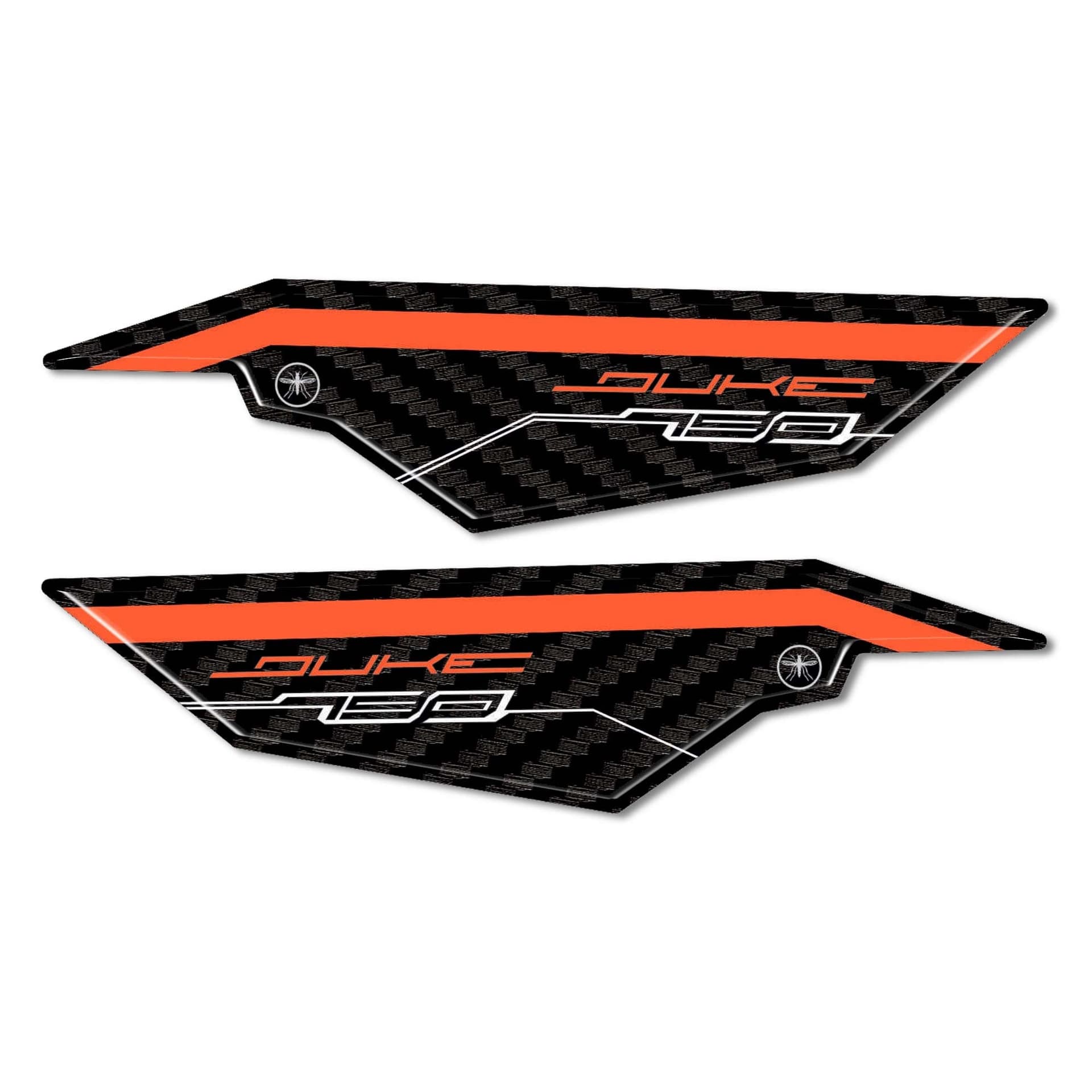 Adesivi resina Gel 3D battitacco moto compatibili con KTM 790 Duke 2018-2025 in Decalcomanie adesivi e magneti LabelBike - Bibbiano, commercioVirtuoso.it