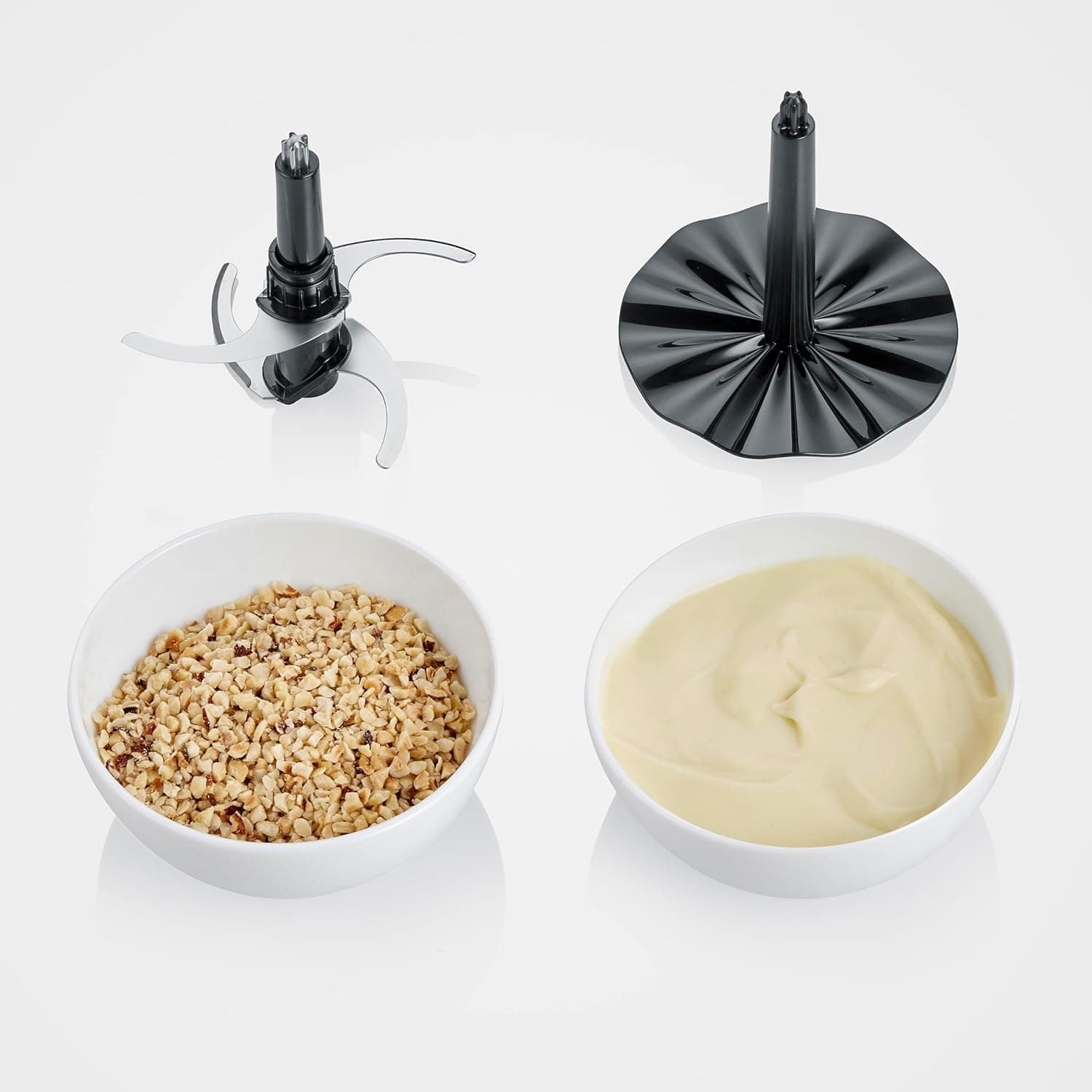 Severin Tritatutto da Cucina Elettrico, 1 Litro, 400W, 2 Velocità, Trita Ghiaccio, Disco Emulsionante, Inserto Pela Aglio, Ciotola in Vetro, BPA Free, 15,5 x 15,5 x 24,7 cm, Nero/Inox - KM 3867 in Autocategorizzazione Elettroccasione - Terlizzi, commercioVirtuoso.it