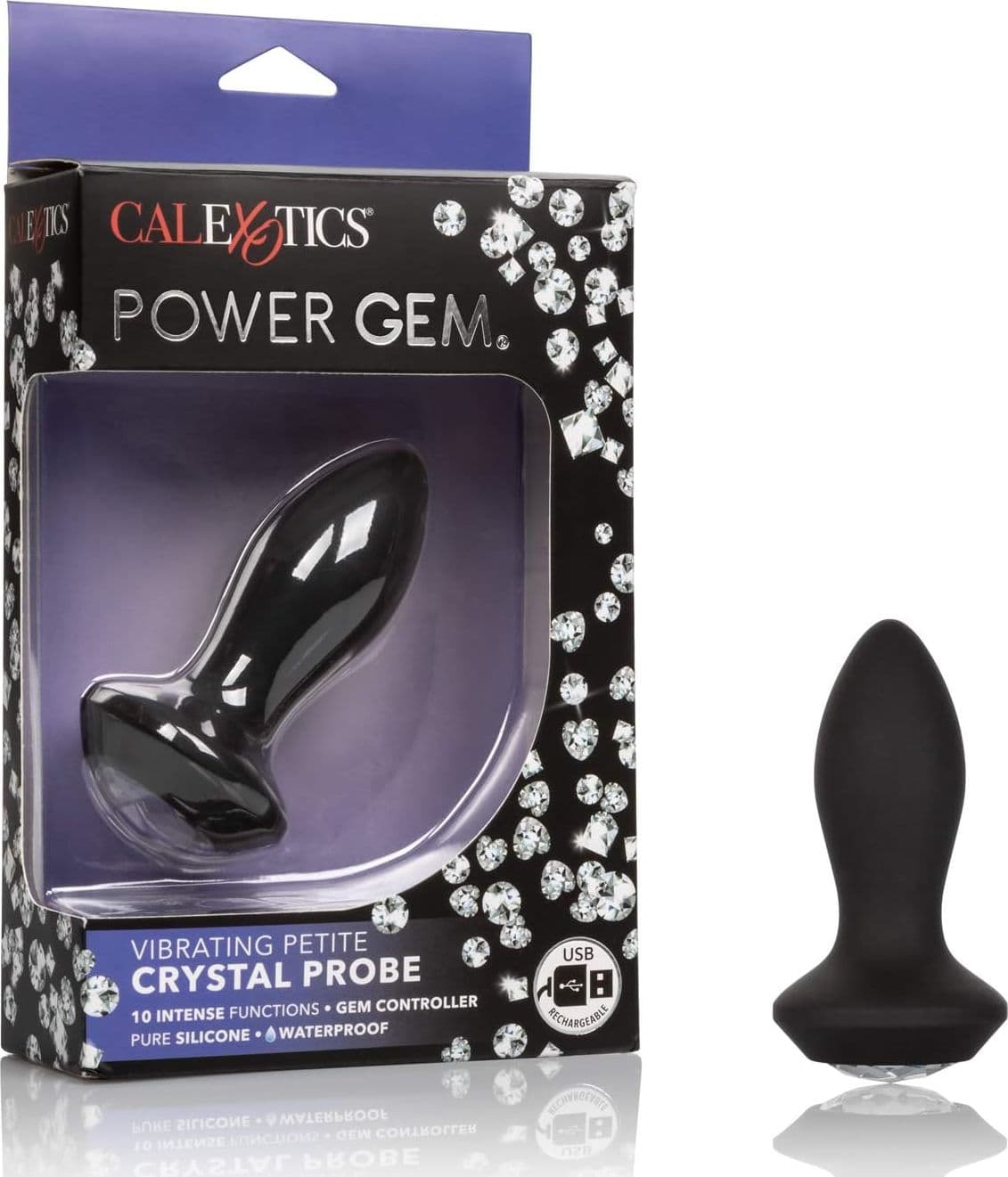 Vibratore Anale Silicone Ricaricabile 10 Vibrazioni Plug Stimolatore prostatico in prodotto Erosdom - Palmi, commercioVirtuoso.it
