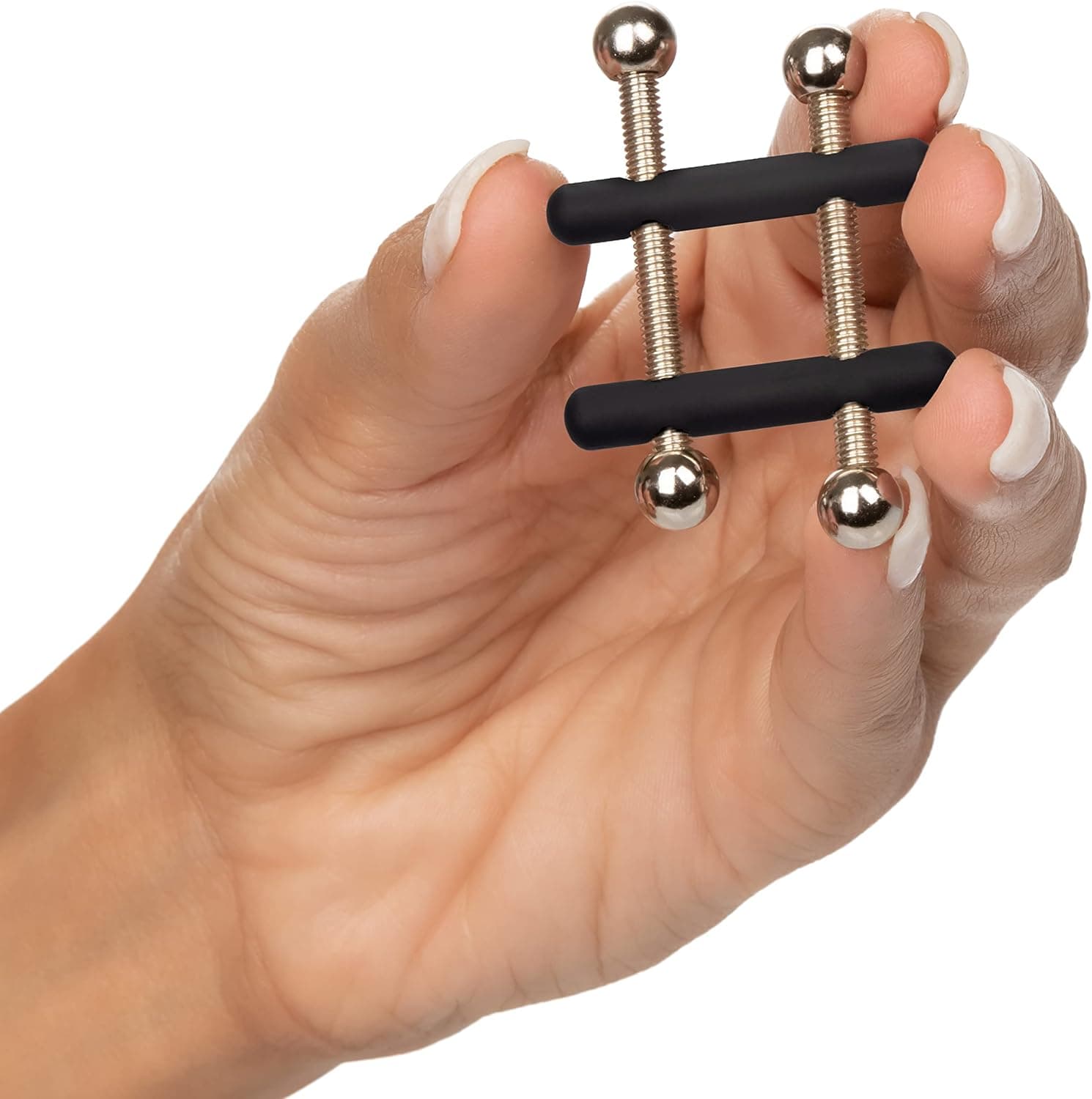 CalExotics Nipple Grips Morsetti per Capezzoli Regolabili Bondage BDSM in prodotto Erosdom - Palmi, commercioVirtuoso.it