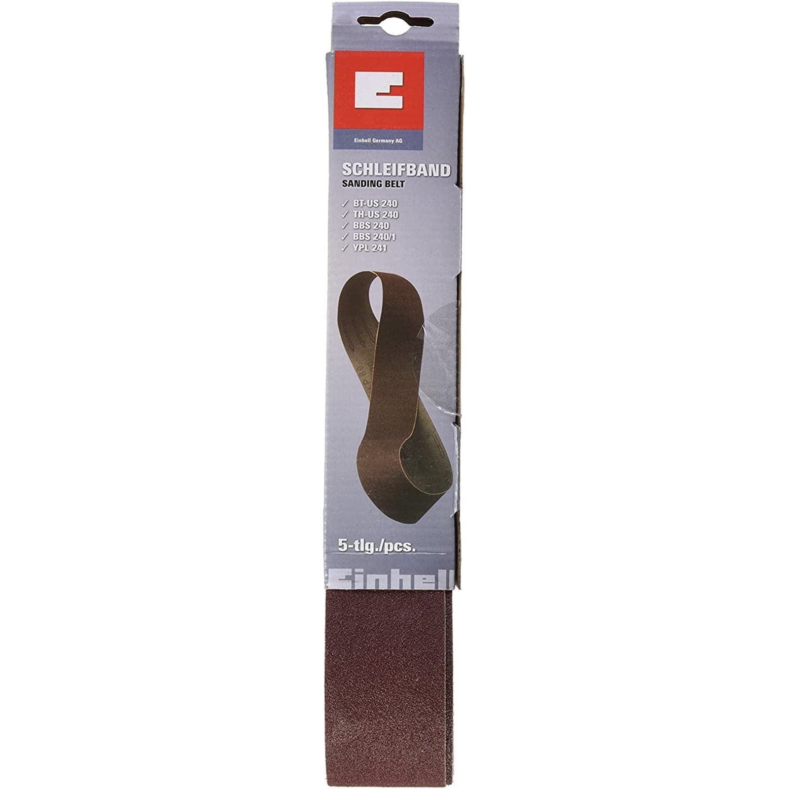 Set 5 nastri abrasivi per levgatrice BT-US 240 realizzato in materiale durevole Grana 2x 60/80/1x100K in Platorelli per levigatrici La Zappa - Altamura, commercioVirtuoso.it