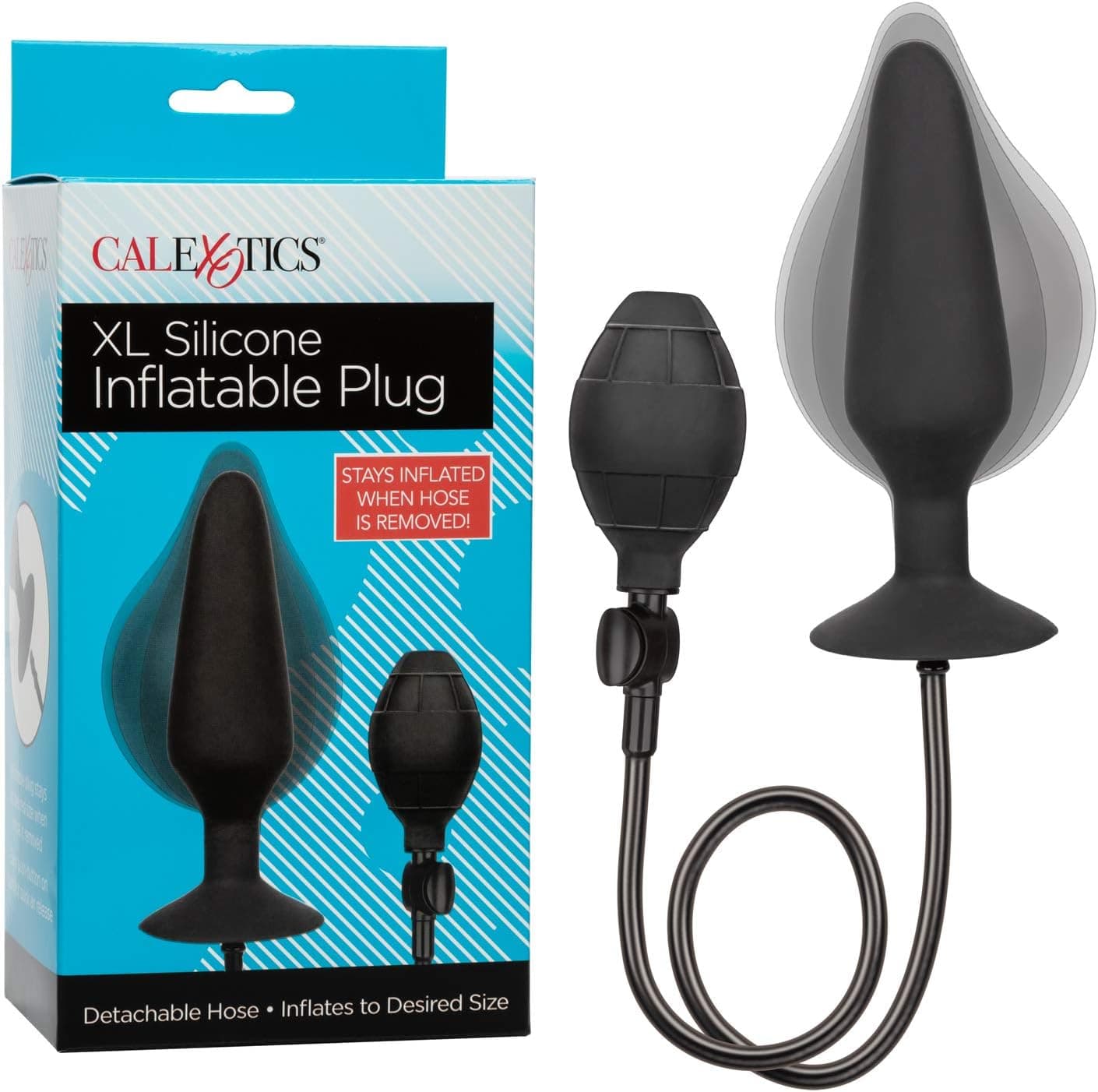 Plug anale XL gonfiabile pesante indossabile stimolatore prostata extra Grande in prodotto Erosdom - Palmi, commercioVirtuoso.it