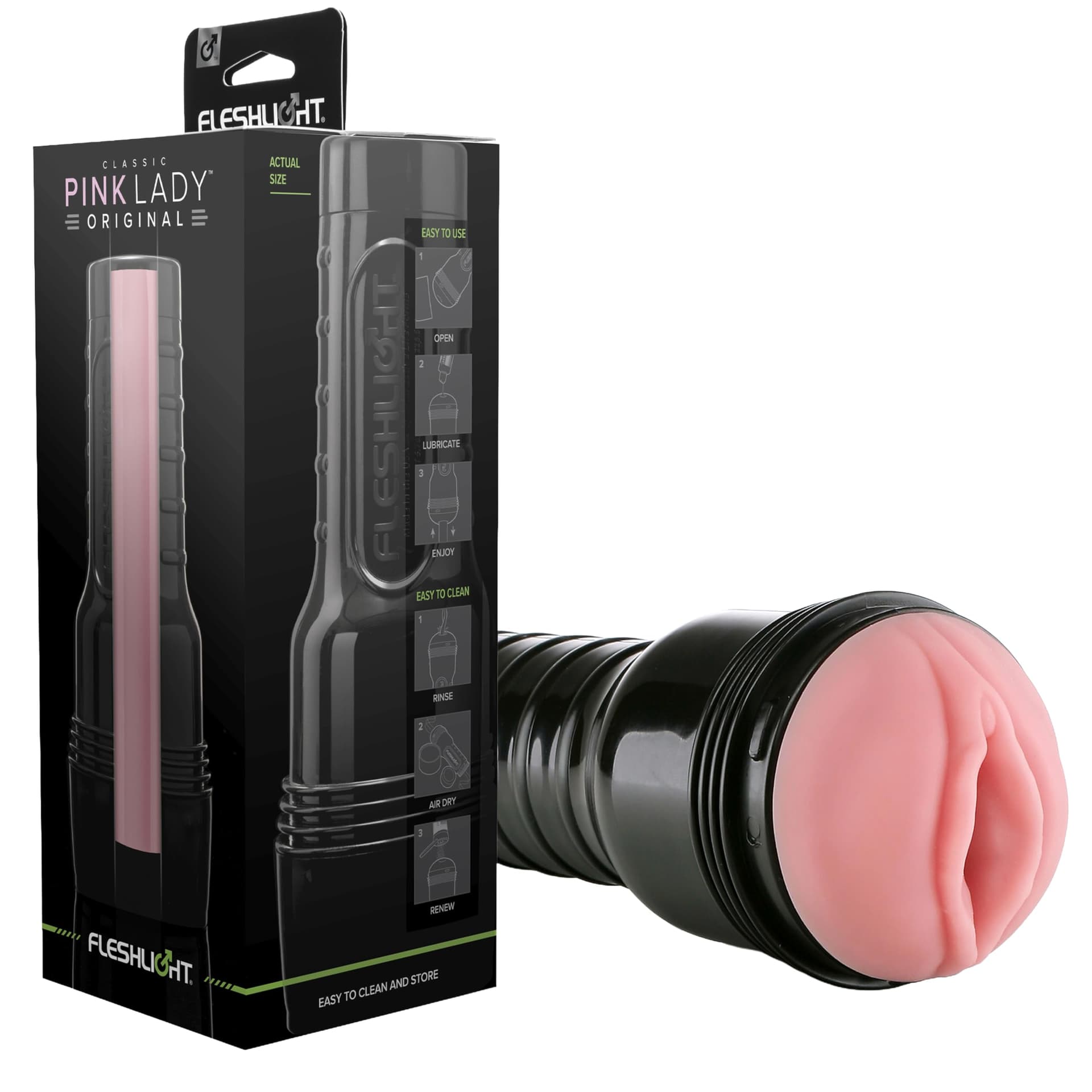 Fleshlight Pink Lady Original Masturbatore Premium SuperSkin stimolante in prodotto Erosdom - Palmi, commercioVirtuoso.it
