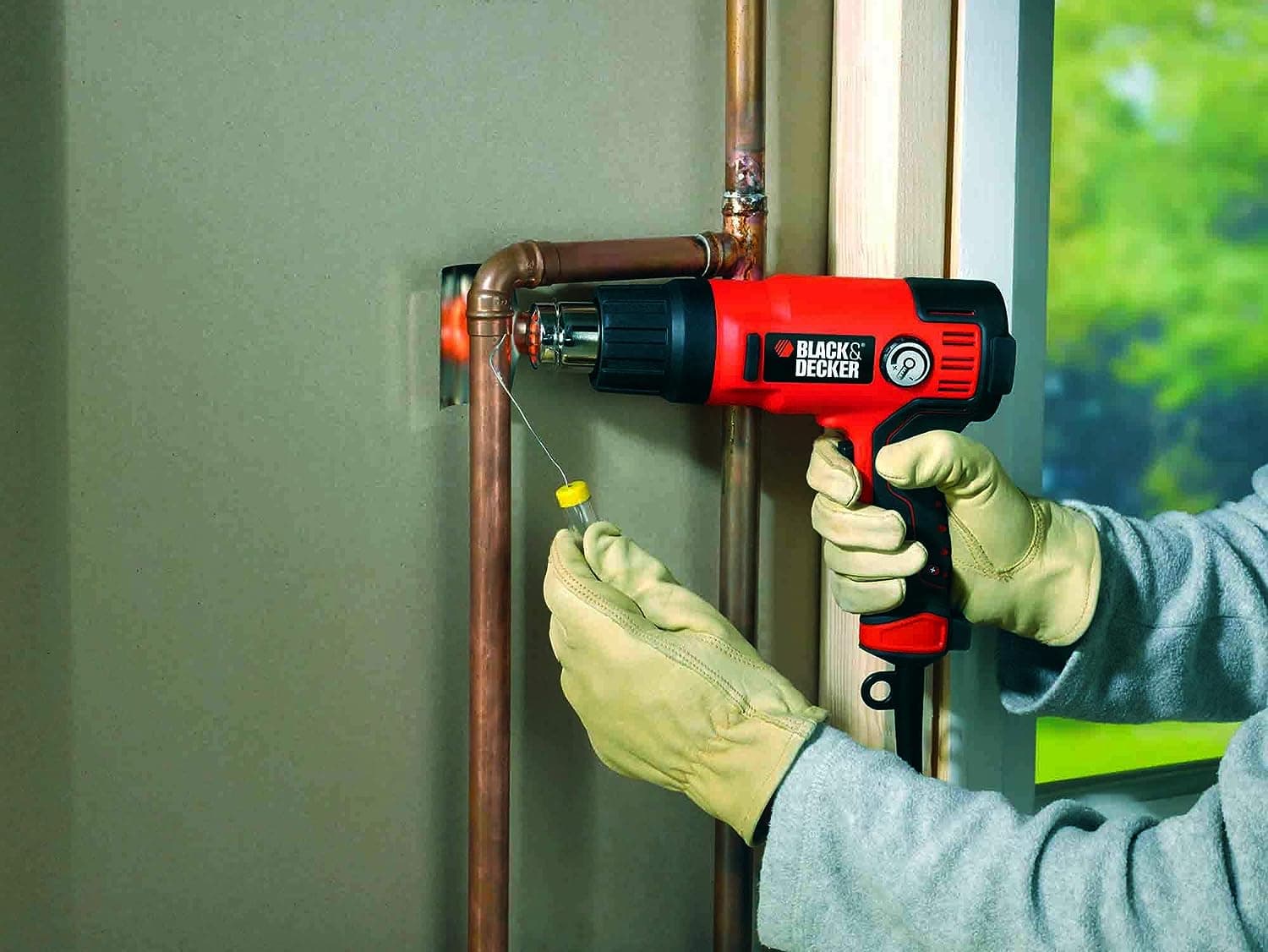 Pistola termica "KX2200K-QS" con doppia regolazione del calore e impugnatura ergonomica 2000W in Pistole ad aria calda La Zappa - Altamura, commercioVirtuoso.it