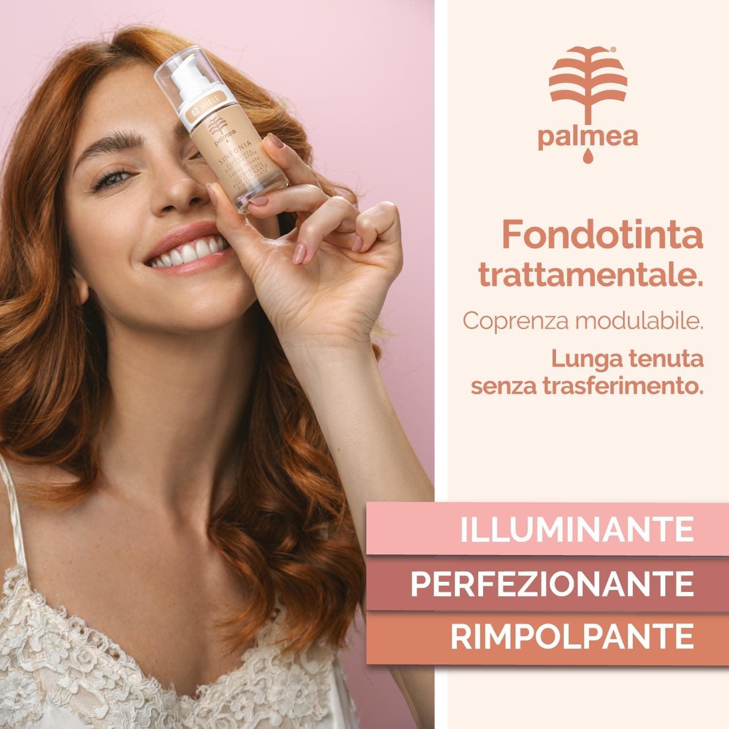 Sinfonia Fondotinta trattamentale (02 Miele) in Fondotinta Naturopatica Shop & Therapy - Reggio Calabria, commercioVirtuoso.it