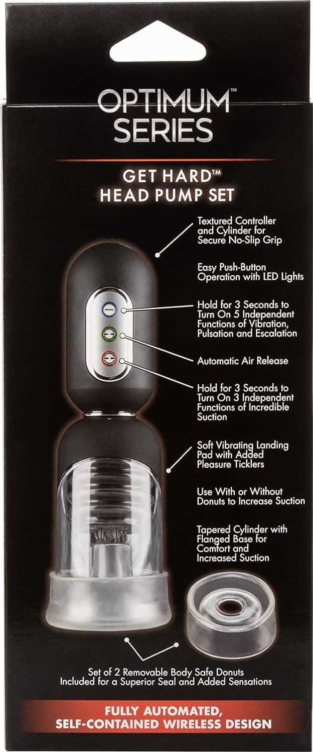 Calexotics Optimum stimolatore glande 3 x Suzioni 5 x Vibrazioni masturbatore uomo in prodotto Erosdom - Palmi, commercioVirtuoso.it