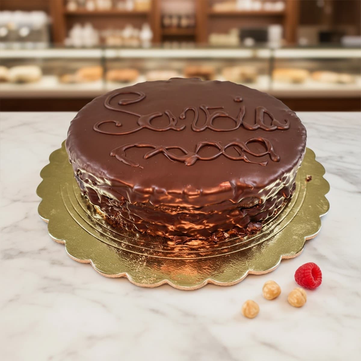Torta Savoia dolce di Sicilia Rhum e Cioccolato fondente