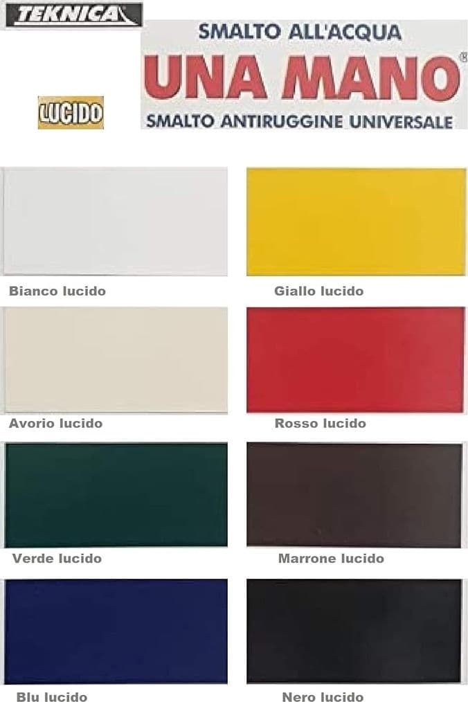 TEKNICA - UNAMANO SMALTO ALL'ACQUA VERDE LUCIDO 500ML in Vernice Stockdoc - Terni, commercioVirtuoso.it
