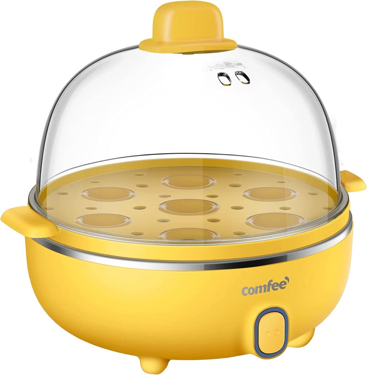 COMFEE' - CUOCIUOVA MZ-ZG16E101A2, 7 Uova, Capacità 0.3L, Giallo in Cuociuova Stockdoc - Terni, commercioVirtuoso.it