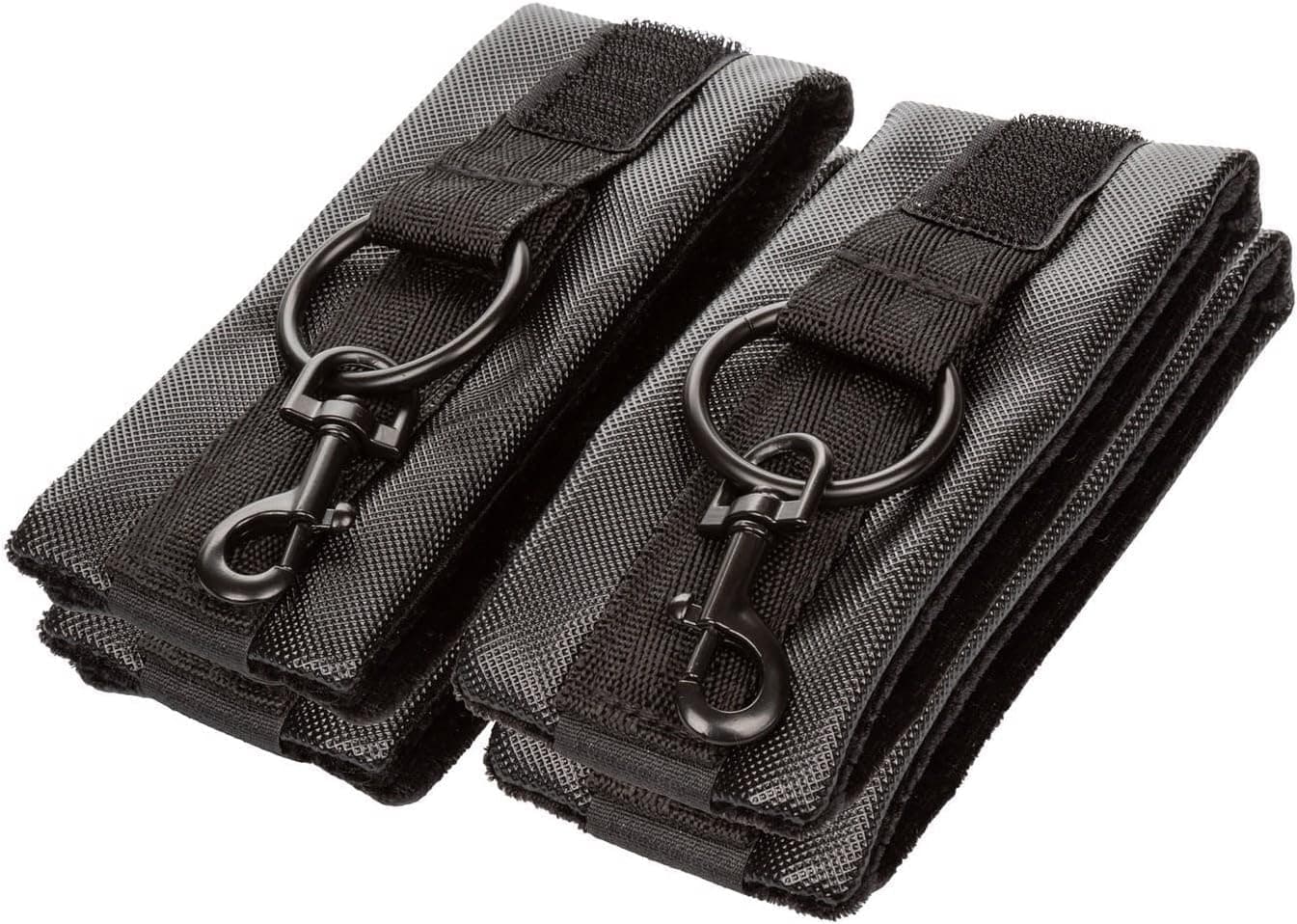 Sistema di blocco bondage mani piedi manette cavigliere nero Pelle regolabile in prodotto Erosdom - Palmi, commercioVirtuoso.it